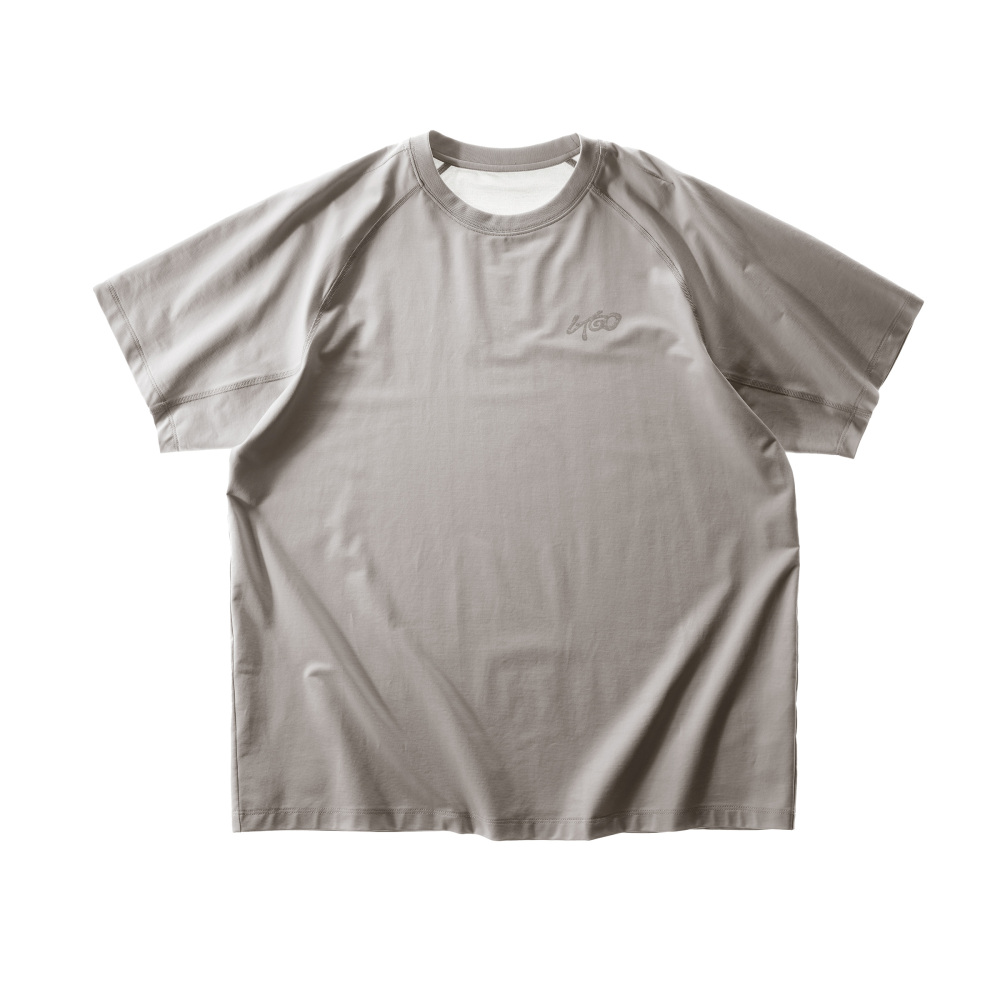 Vintage Fossil-Print Quick-Dry Tee