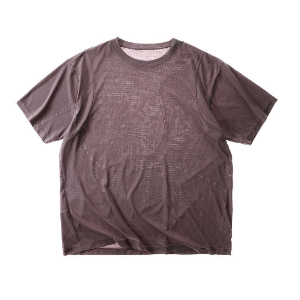 Lightweight Reflective-Print Short-Sleeve Training Tee