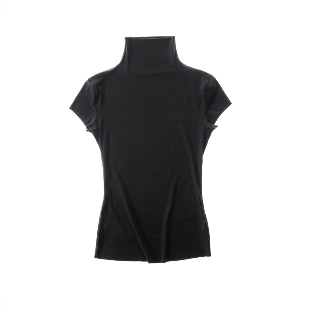 Zero-Pressure Stand-Collar Tee