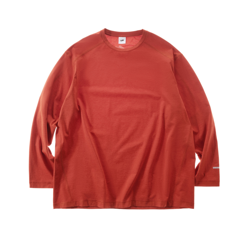 Breathable Layered-Look Long-Sleeve Training Tee