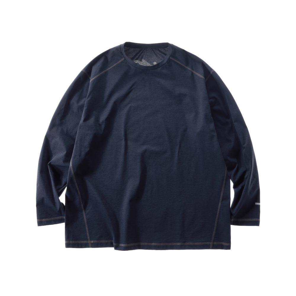 Breathable Layered-Look Long-Sleeve Training Tee