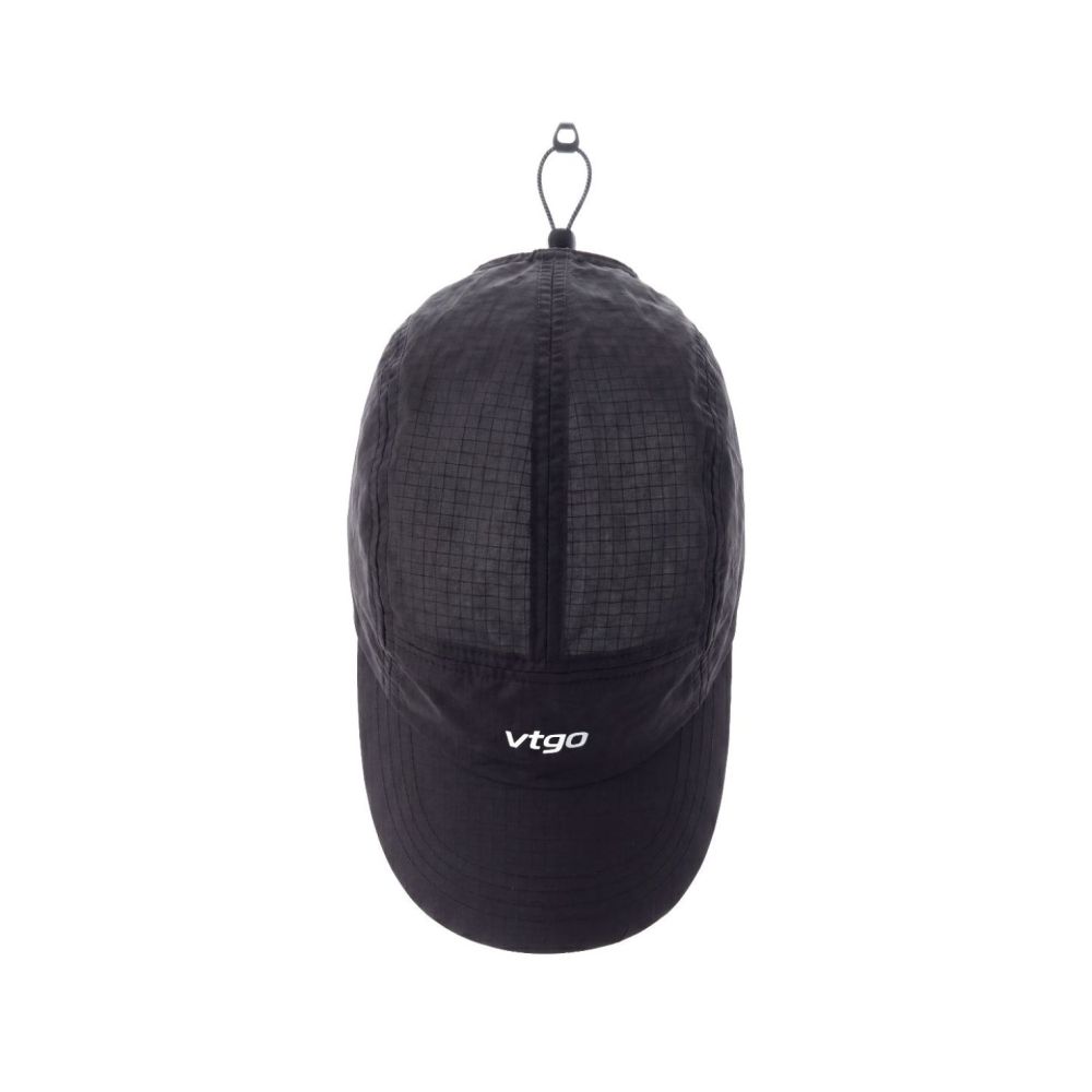 Lightweight Checkered Five-Panel Cap