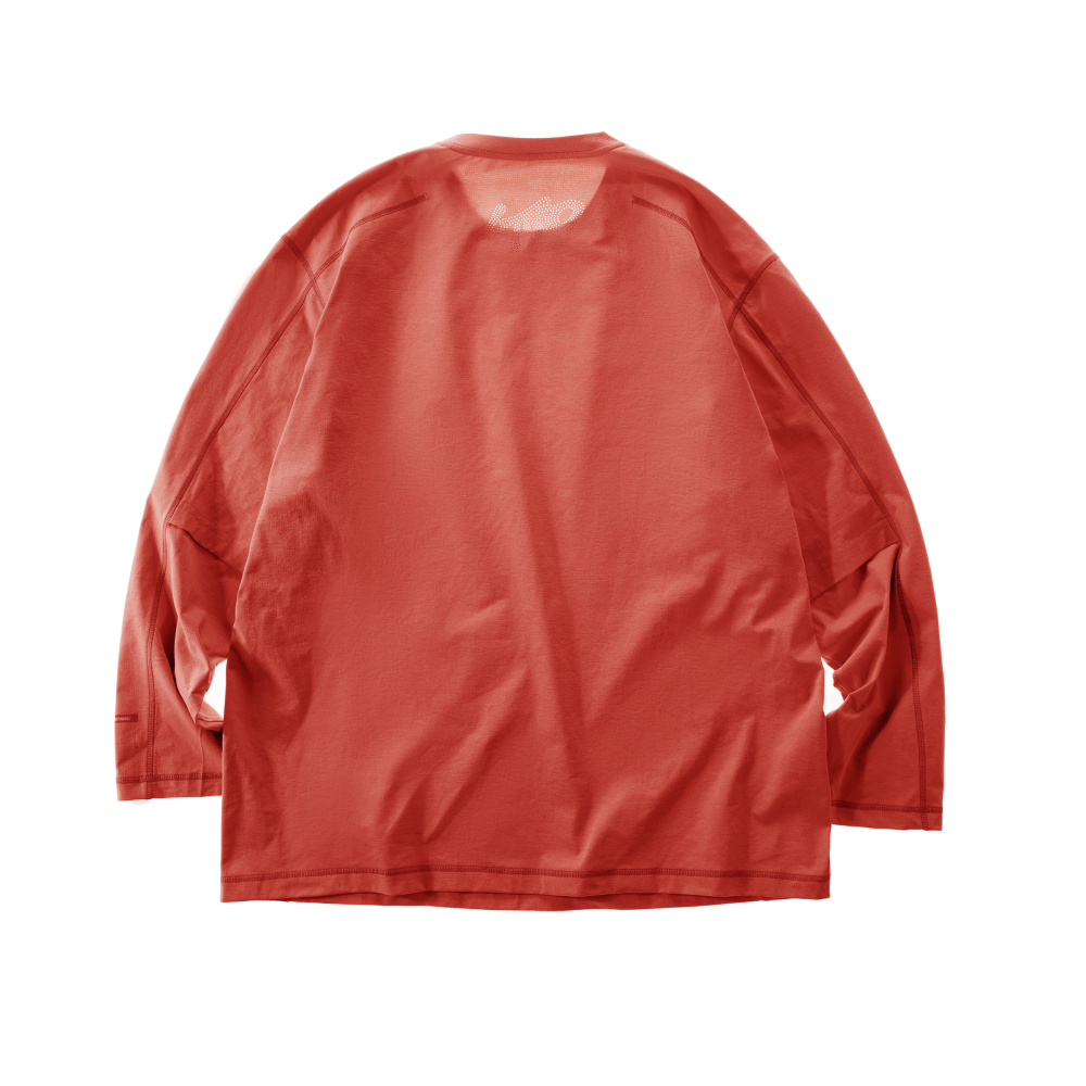 Breathable Layered-Look Long-Sleeve Training Tee
