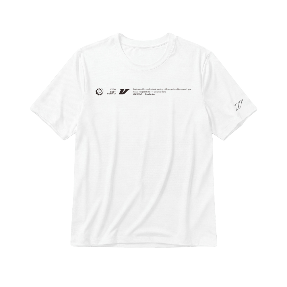 Cool-Feel Seamless Training Tee - White