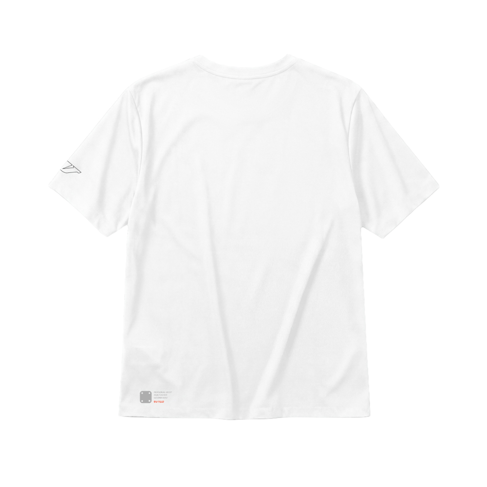 Cool-Feel Seamless Training Tee - White