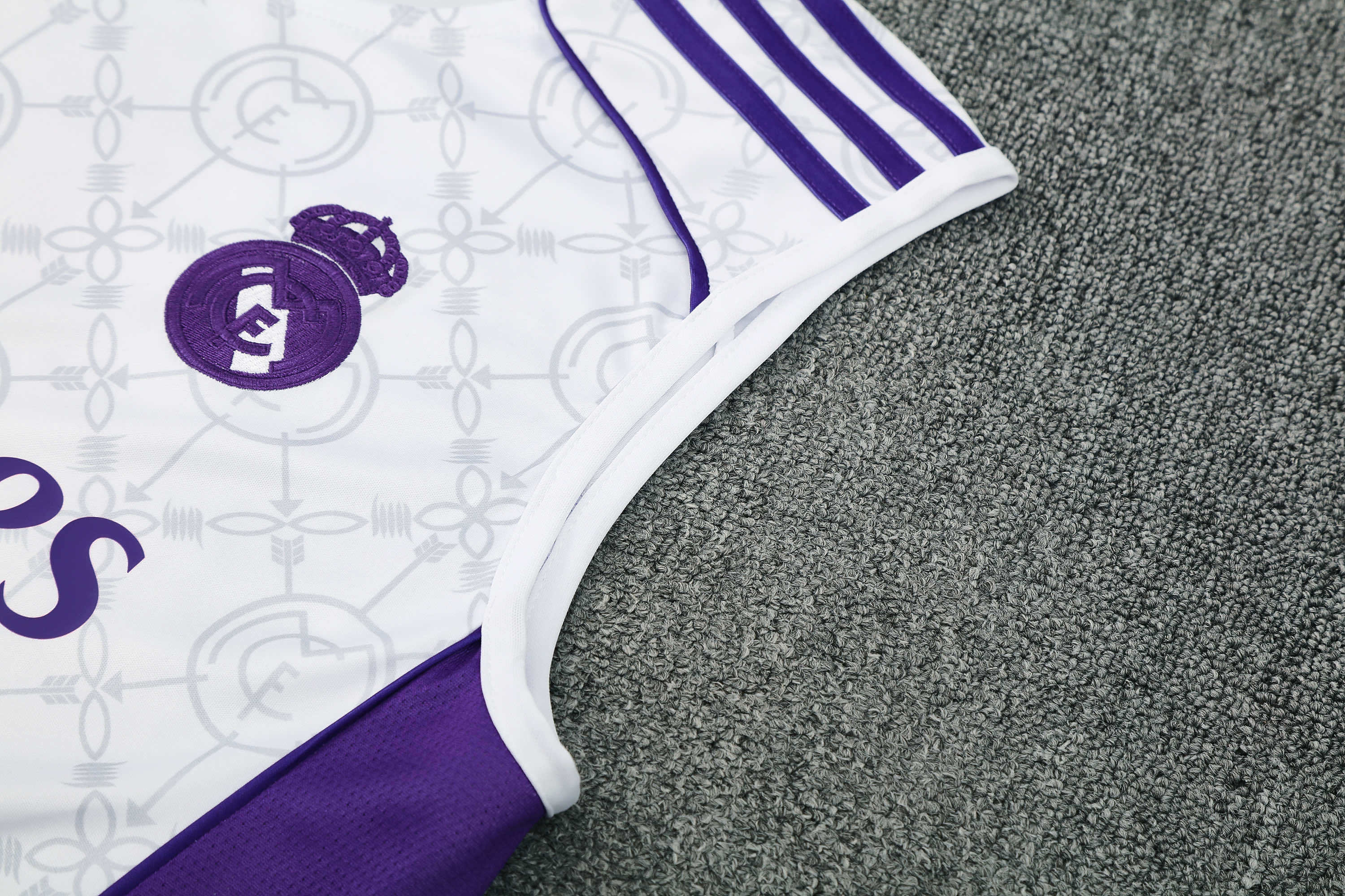 2526 season Real Madrid CF Training clothes suit vest Fan version
