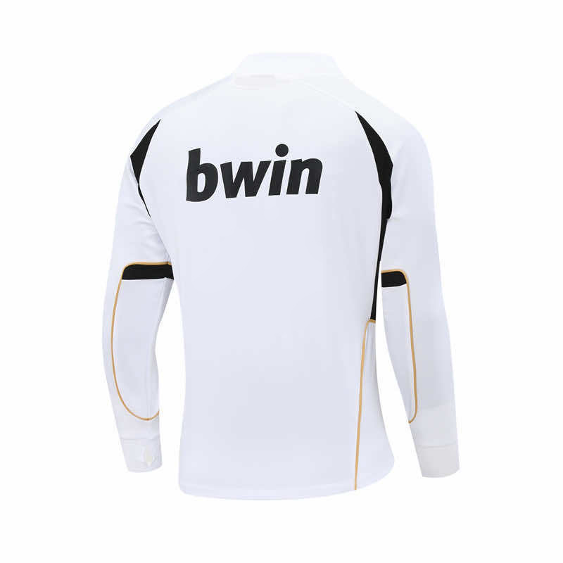 1112 season Real Madrid CF white Half pull training suit