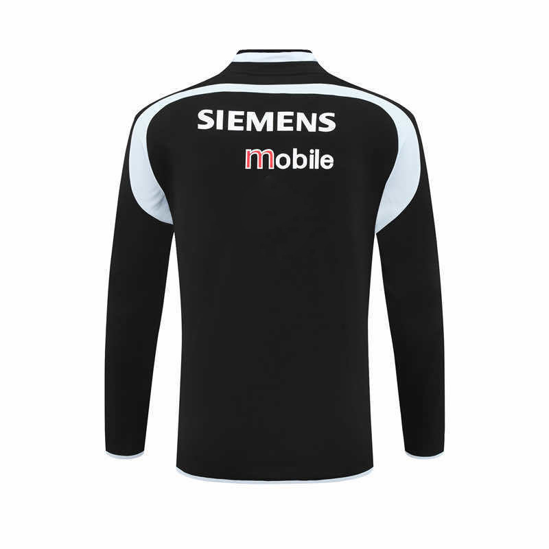 0405 season Real Madrid CF black Half pull training suit