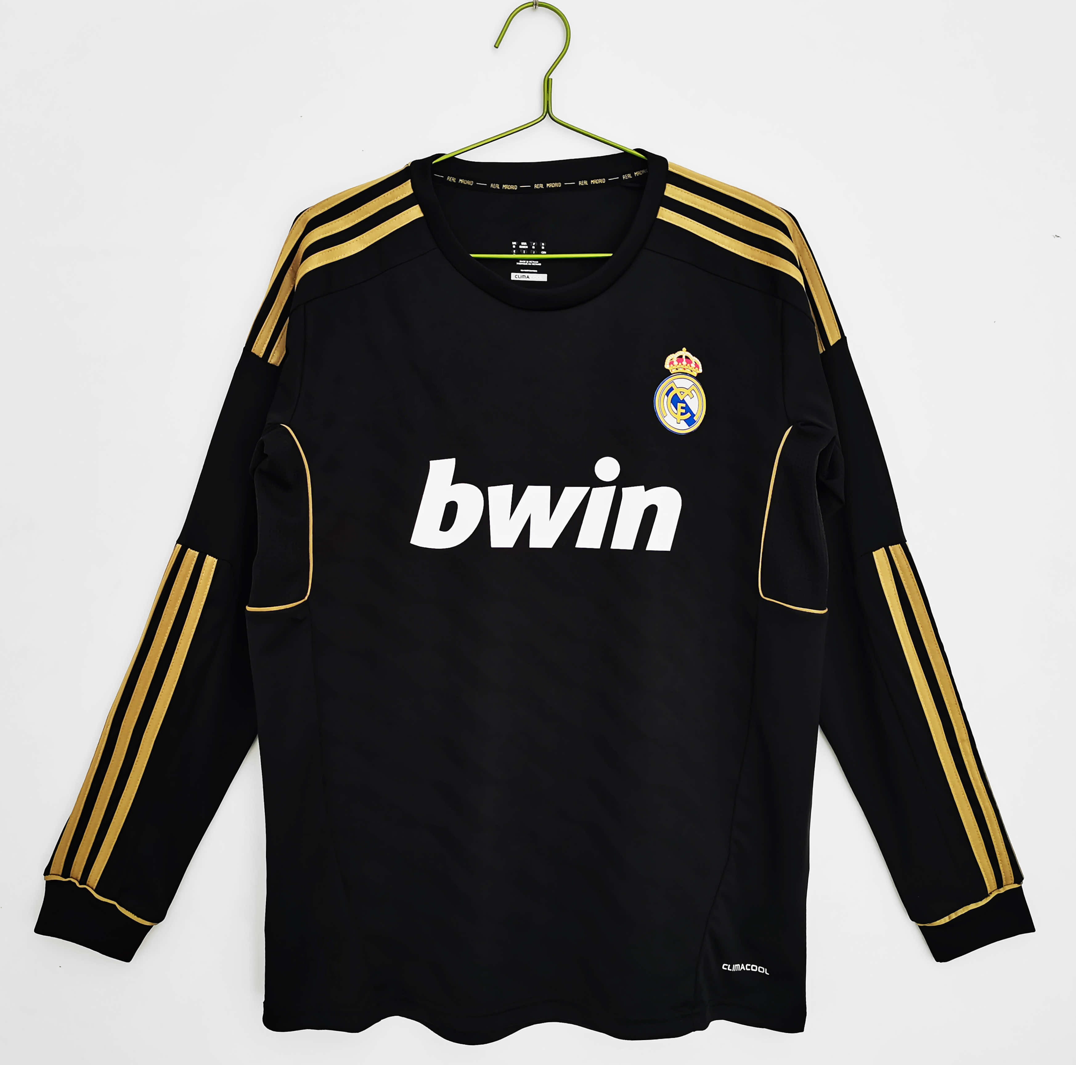 1112 season Real Madrid away retro Long sleeved Fan version