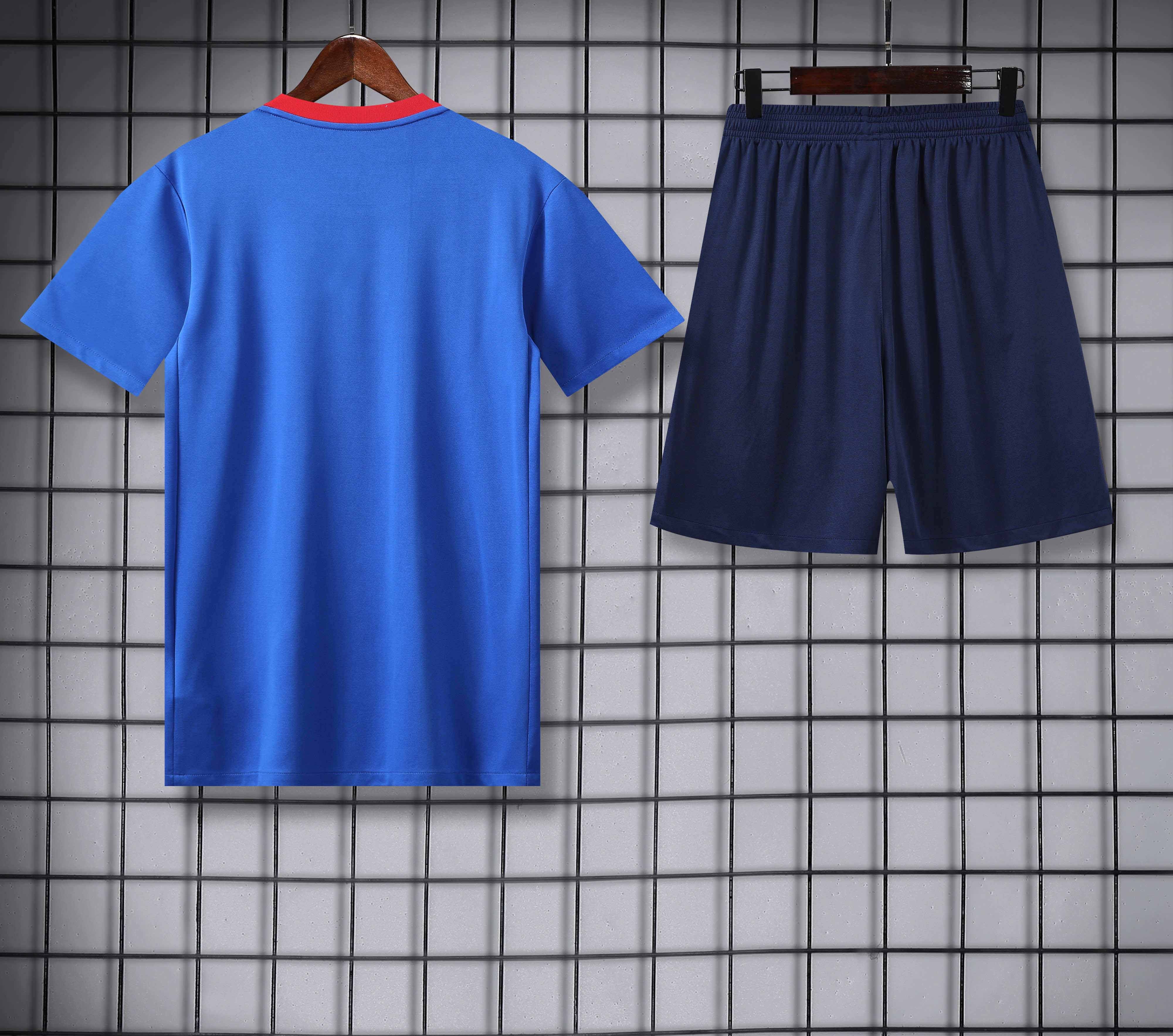 2526 season Paris Saint-Germain F.C. Training clothes suit Short sleeve Fan version