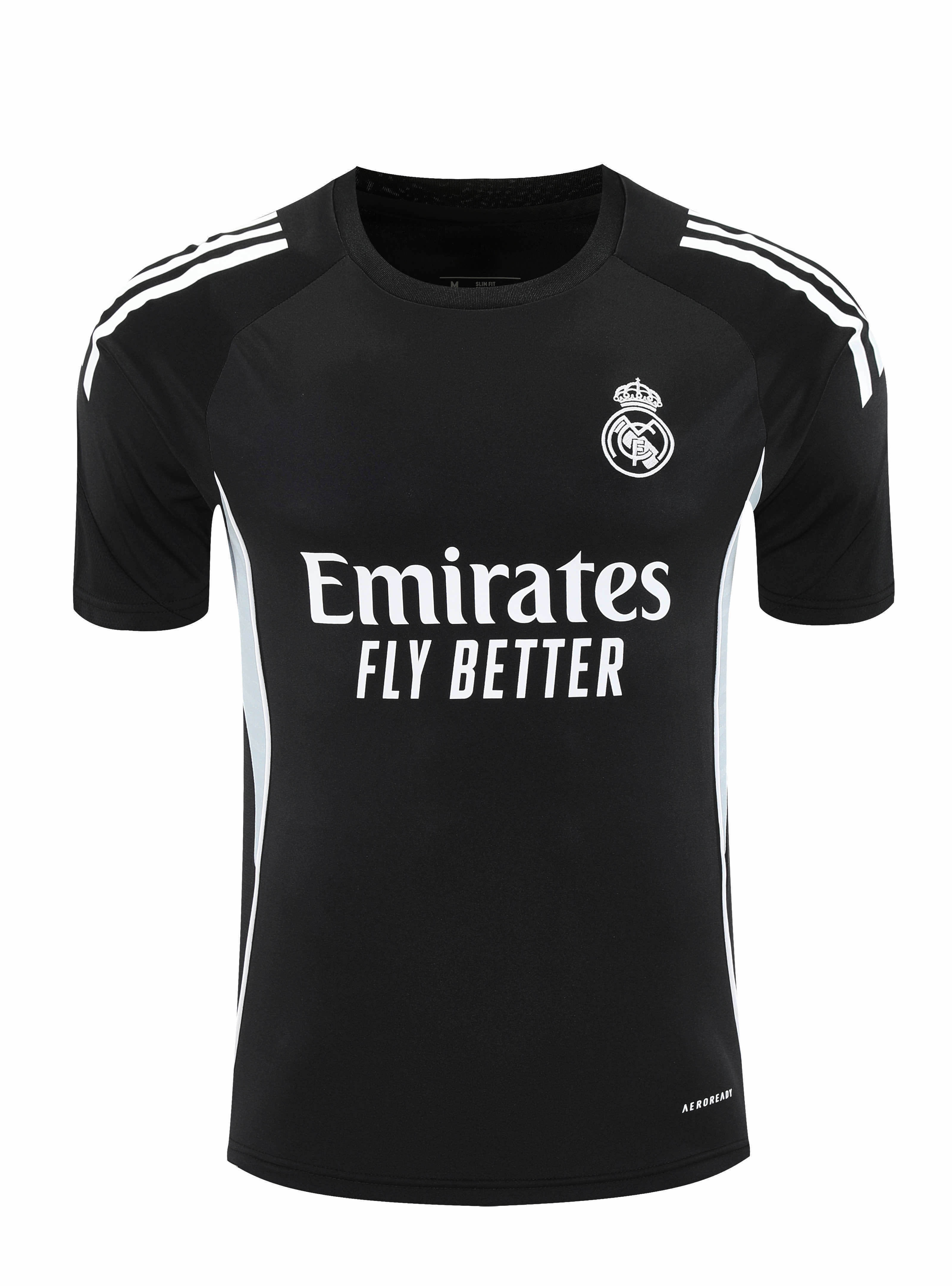 2526 season Real Madrid CF Training clothes suit Short sleeve Fan version