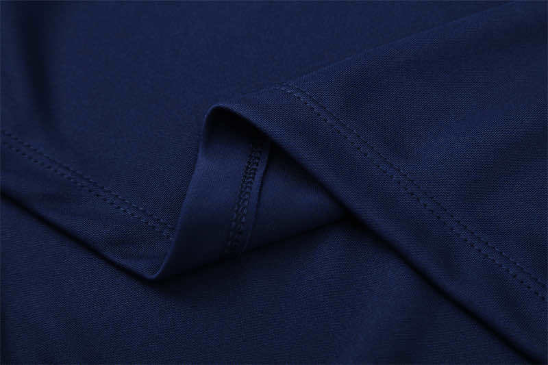 0506 season Real Madrid CF royal blue Half pull training suit