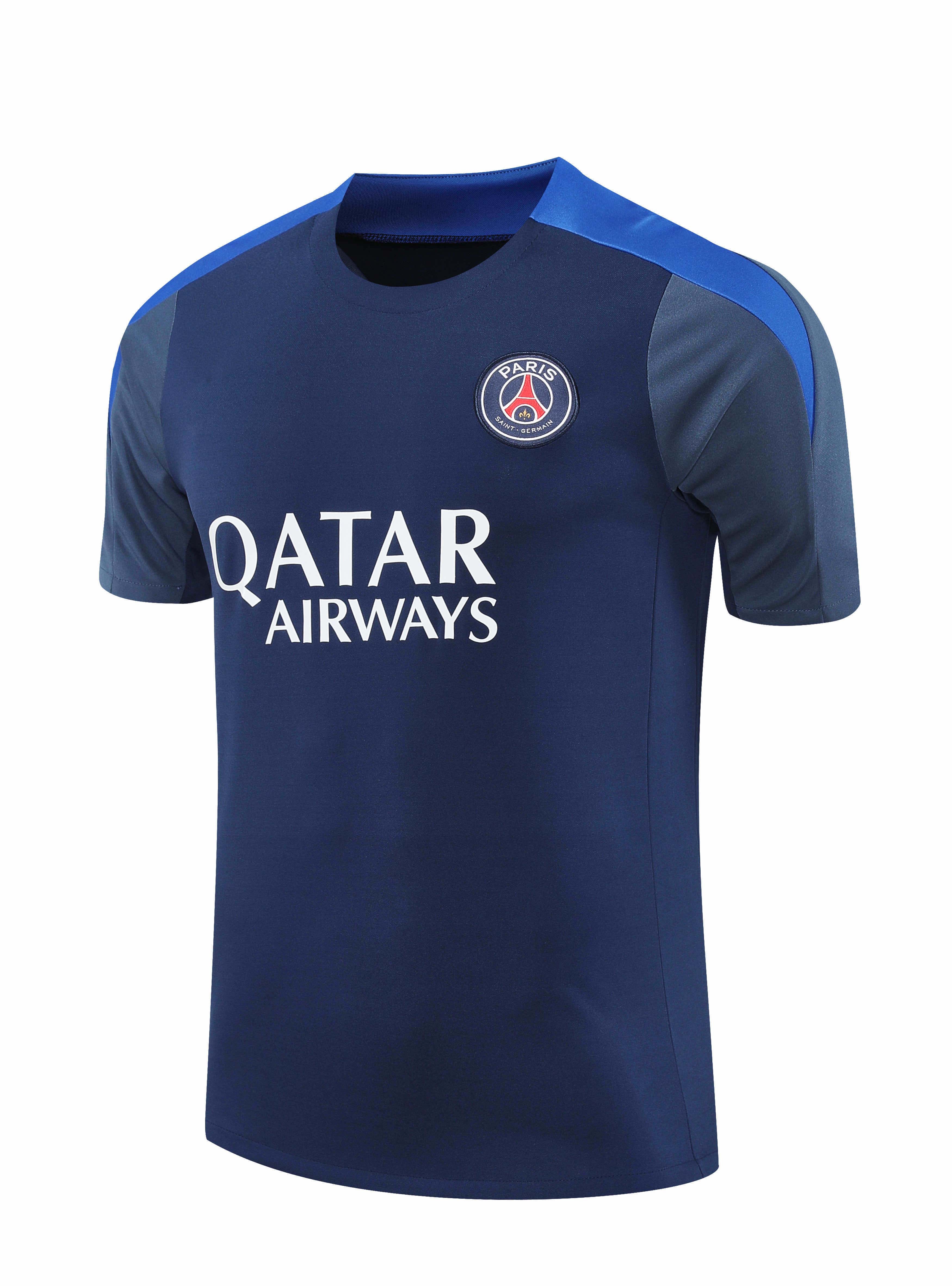 2526 season Paris Saint-Germain F.C. Training clothes suit Short sleeve Fan version
