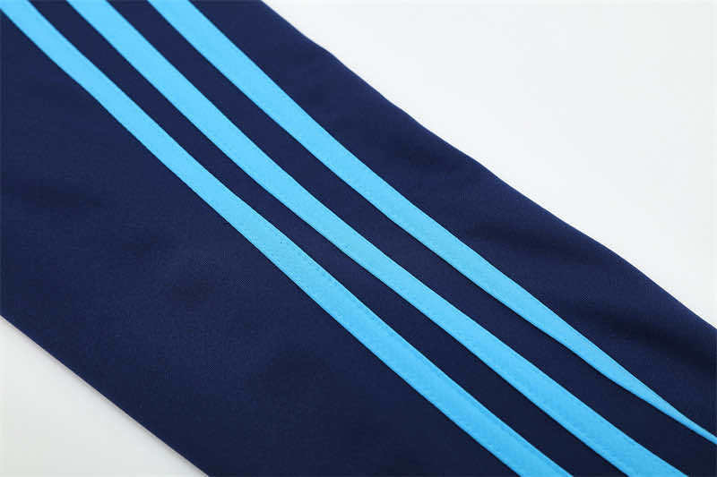 0910 season Real Madrid CF royal blue Half pull training suit