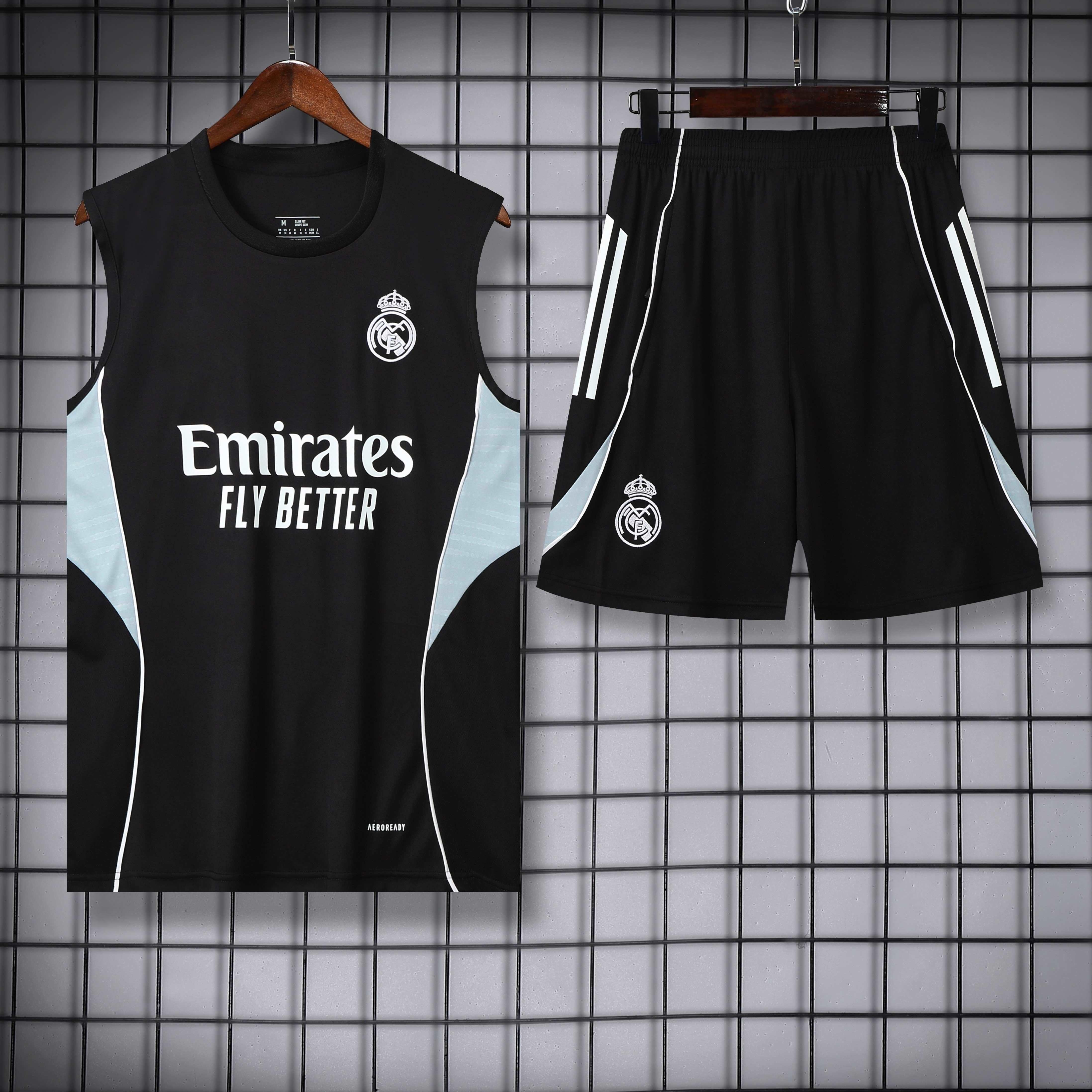2526 season Real Madrid CF Training clothes suit vest Fan version