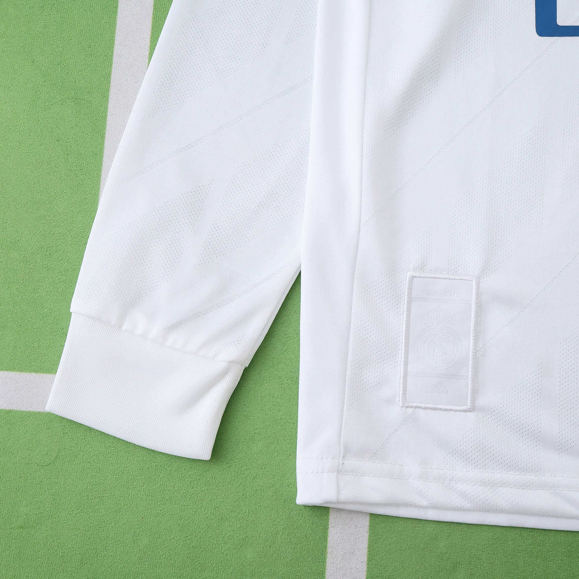 1718 season Real Madrid CF home Long sleeve Kids kit