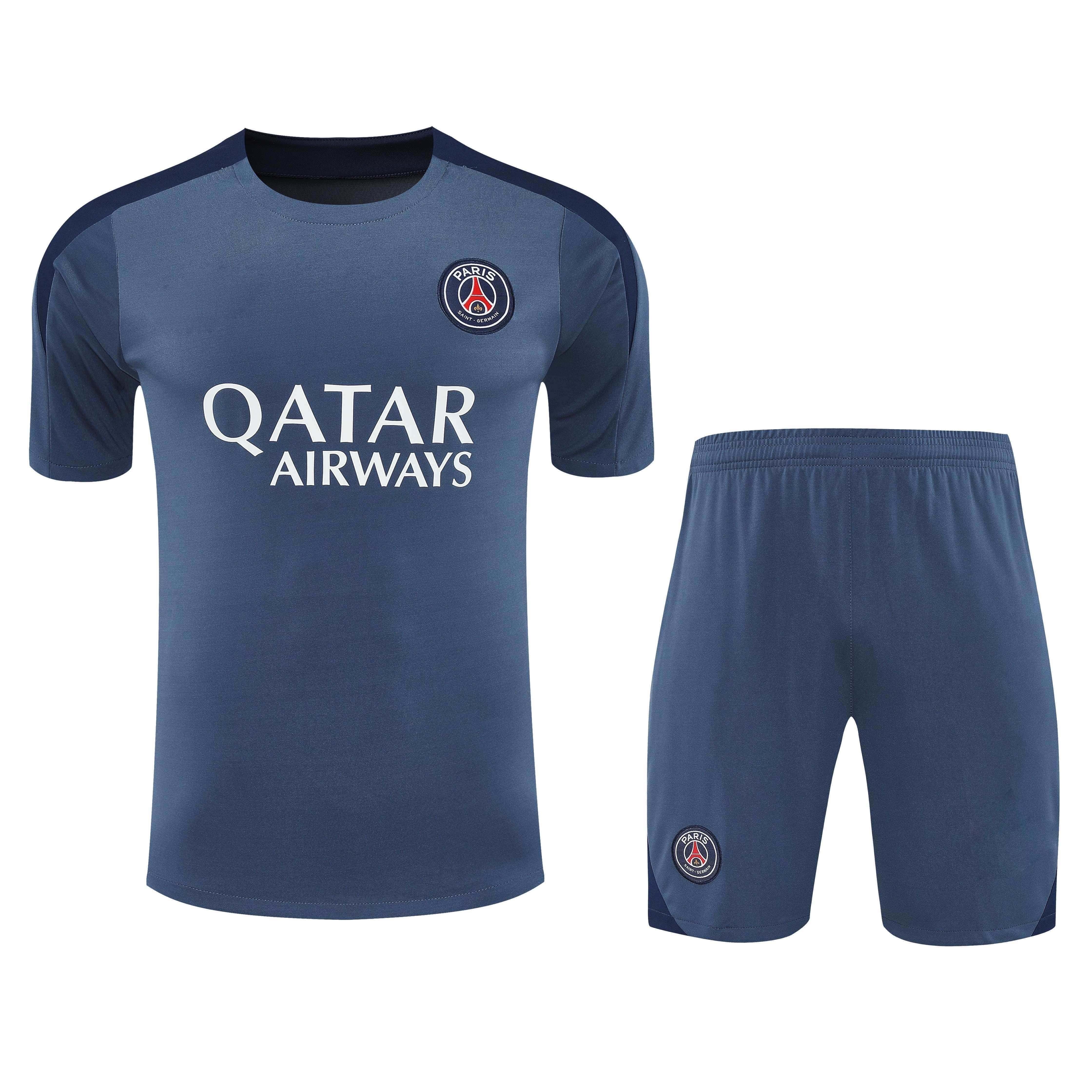 2526 season Paris Saint-Germain F.C. Training clothes suit Short sleeve Fan version