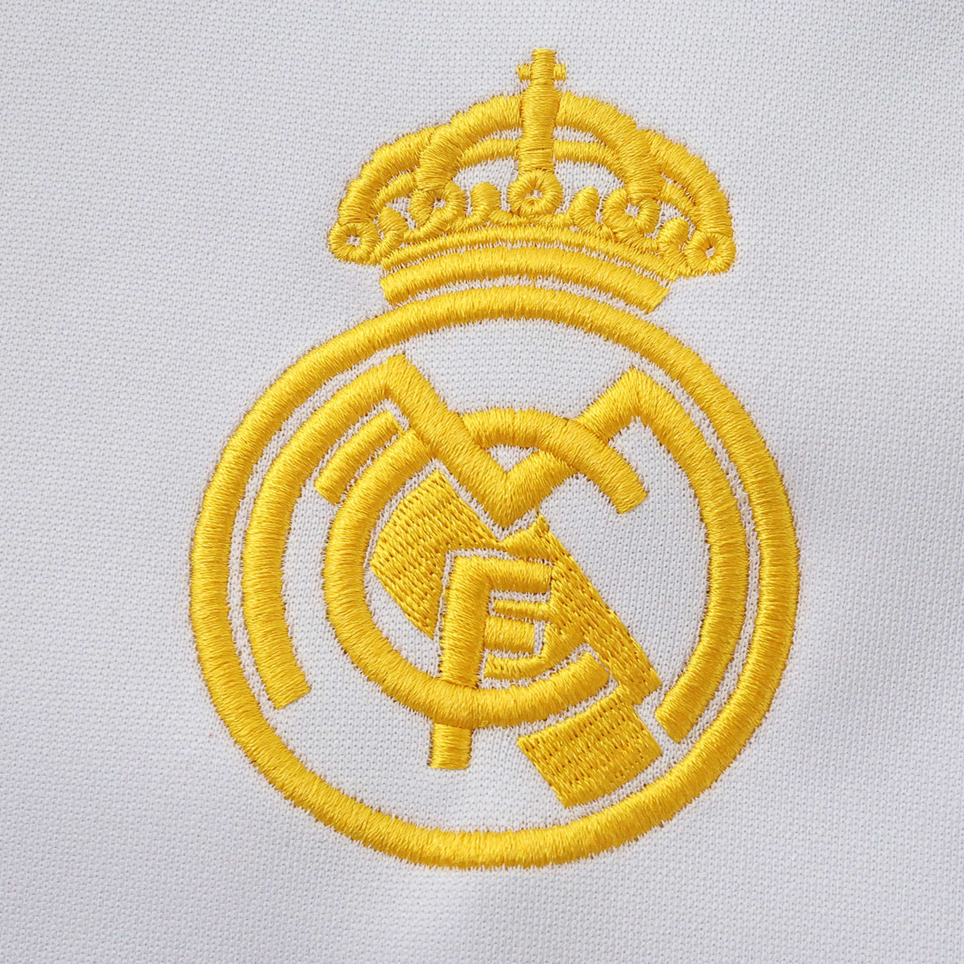 2526 season Real Madrid CF Marvel White Half pull training suit