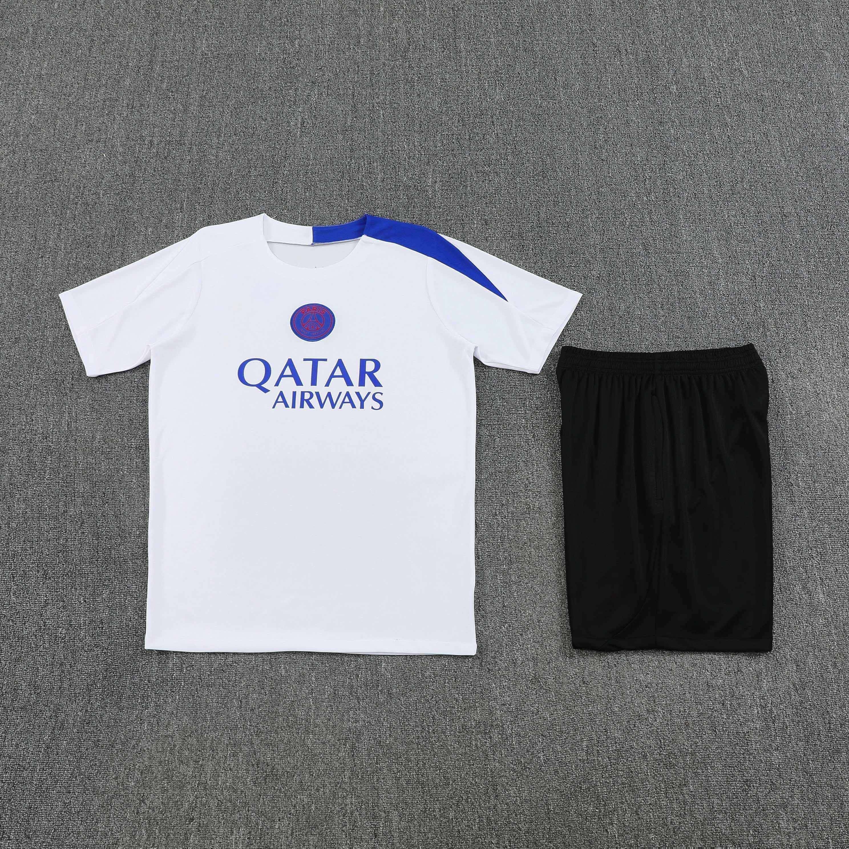 2526 season Paris Saint-Germain F.C. Training clothes suit Short sleeve Fan version