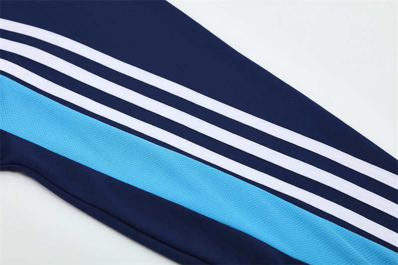 0304 season Real Madrid CF royal blue Half pull training suit