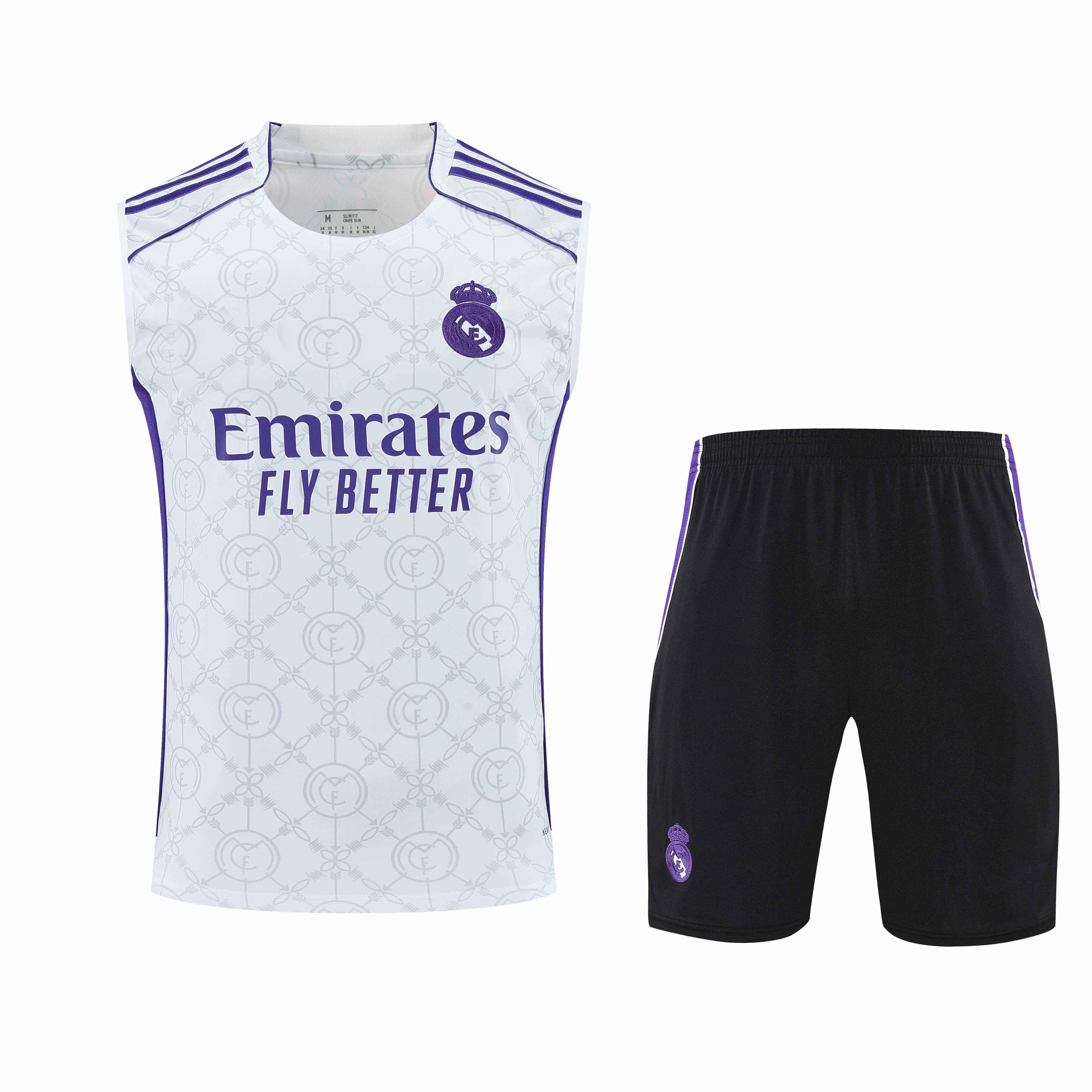 2526 season Real Madrid CF Training clothes suit vest Fan version