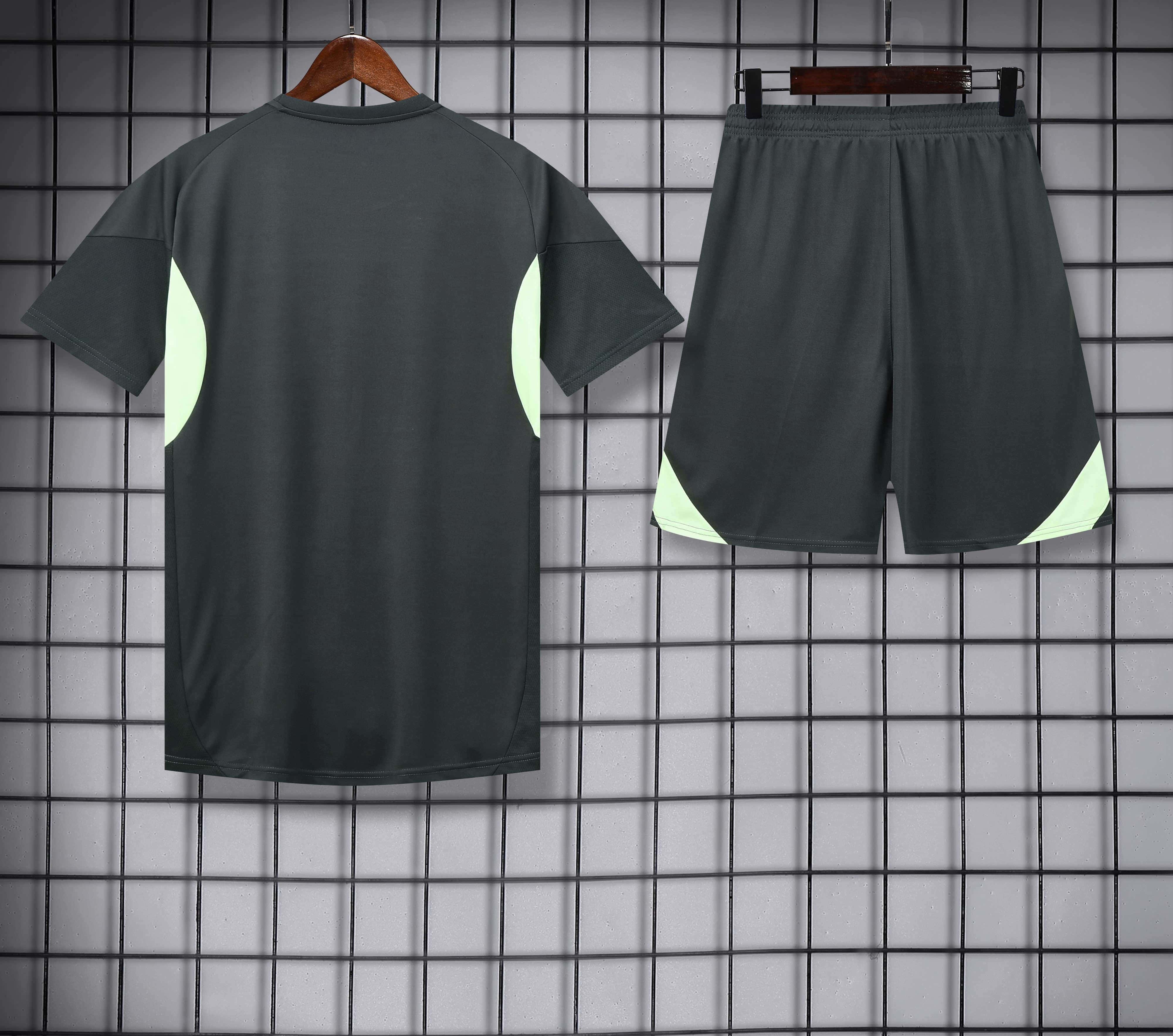 2526 season Real Madrid CF Training clothes suit Short sleeve Fan version