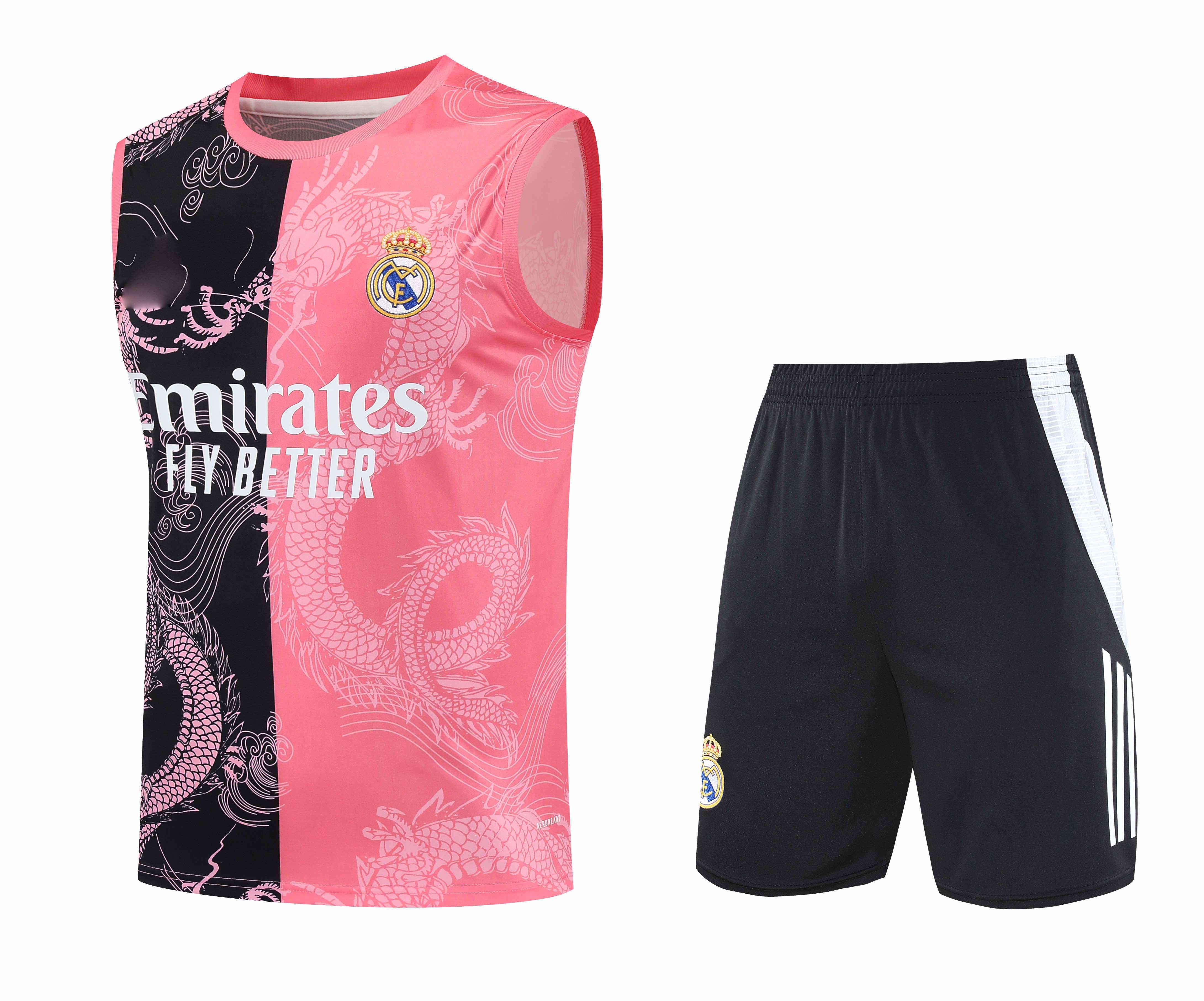 2526 season Real Madrid CF Training clothes suit vest Fan version