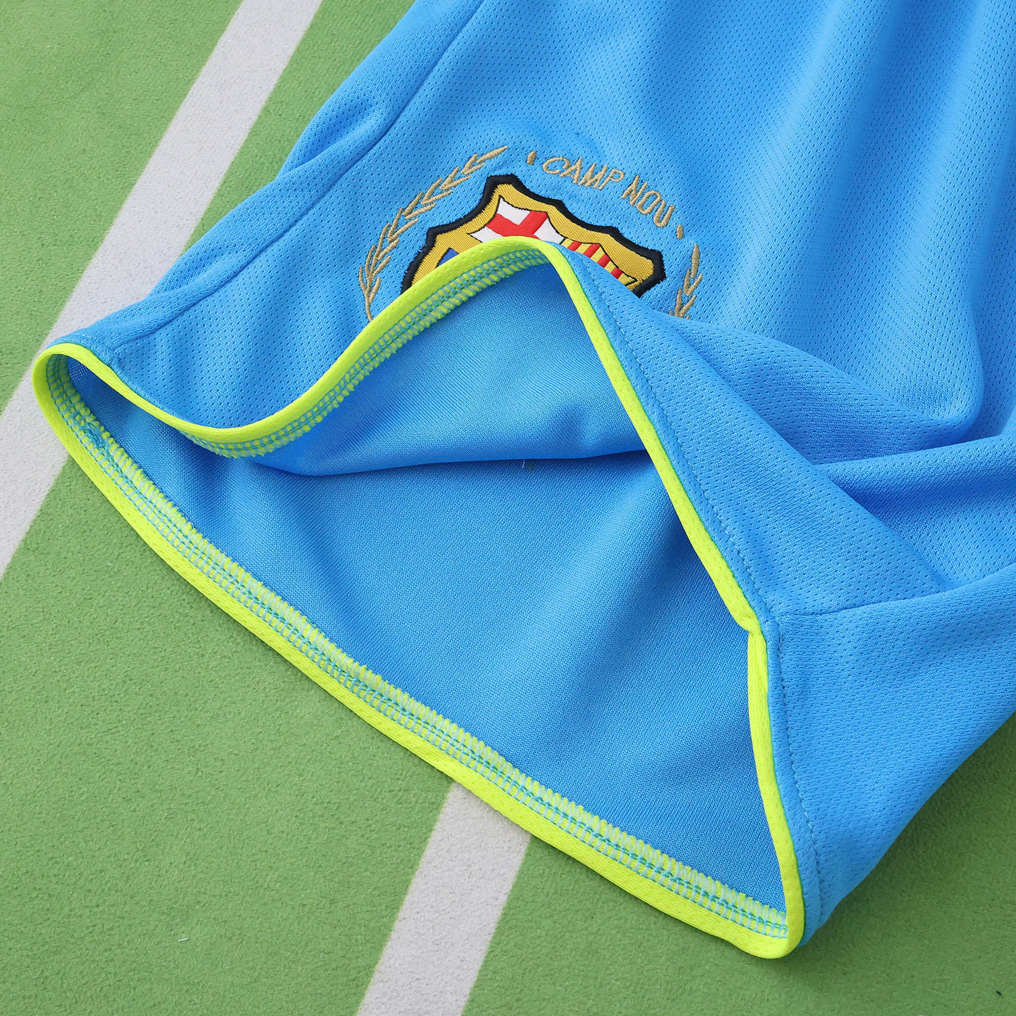 0708 season FC Barcelona / Barça away Kids kit