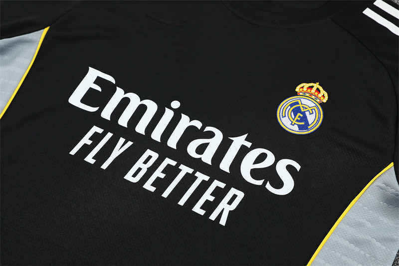 2526 season Real Madrid CF Training clothes suit Short sleeve Fan version