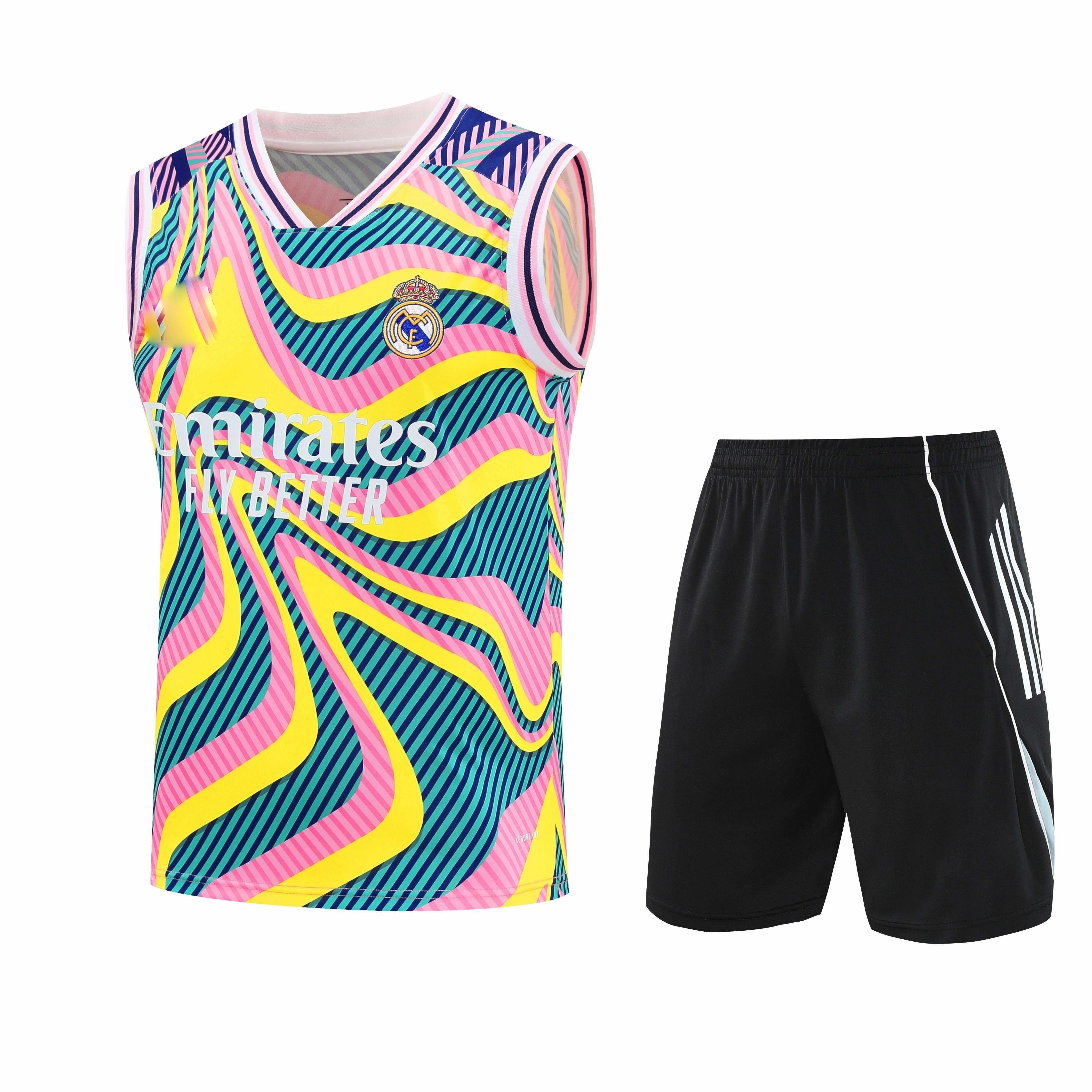 2526 season Real Madrid CF Training clothes suit vest Fan version