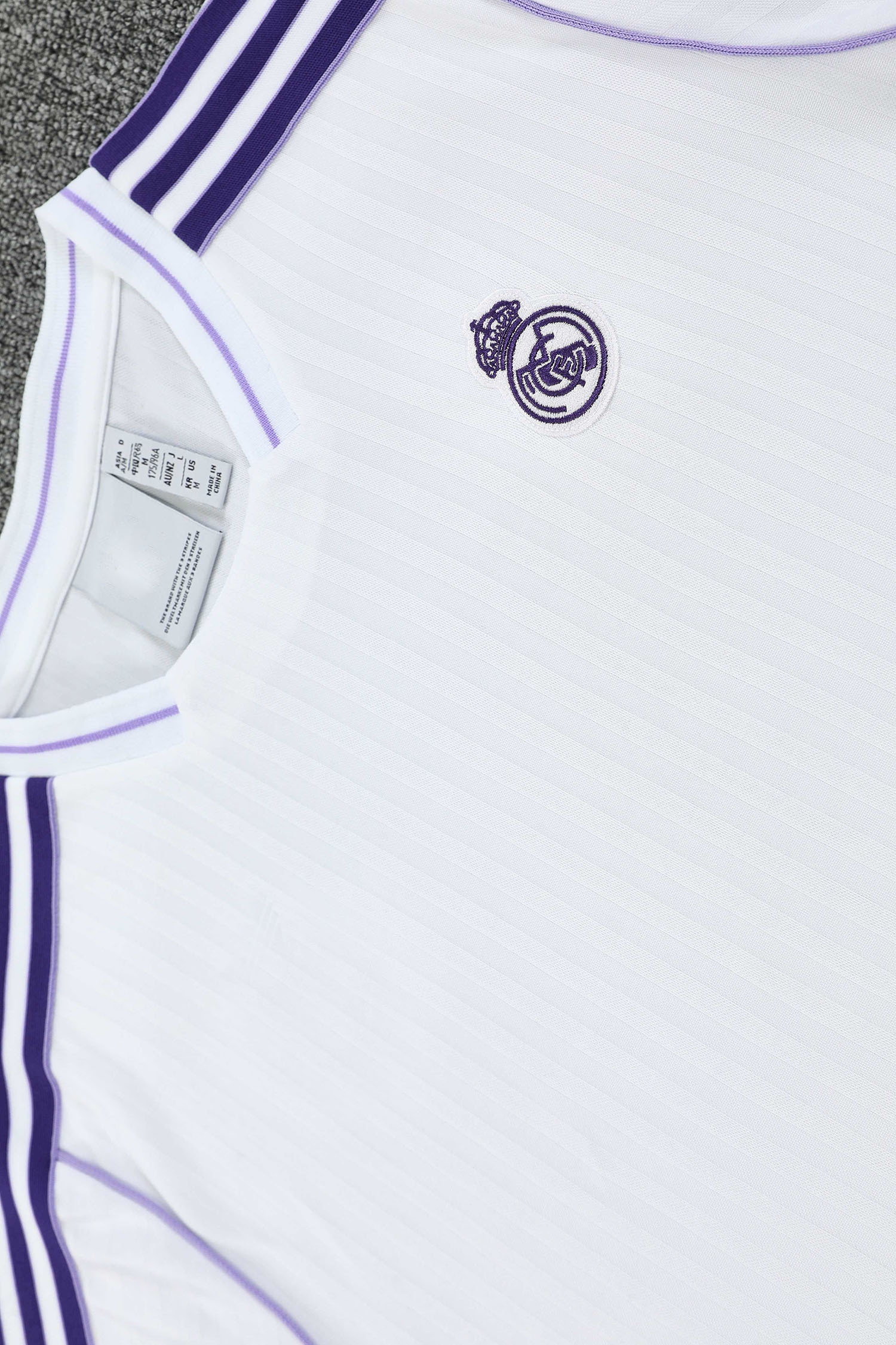 2526 season Real Madrid CF Training clothes suit Short sleeve Fan version