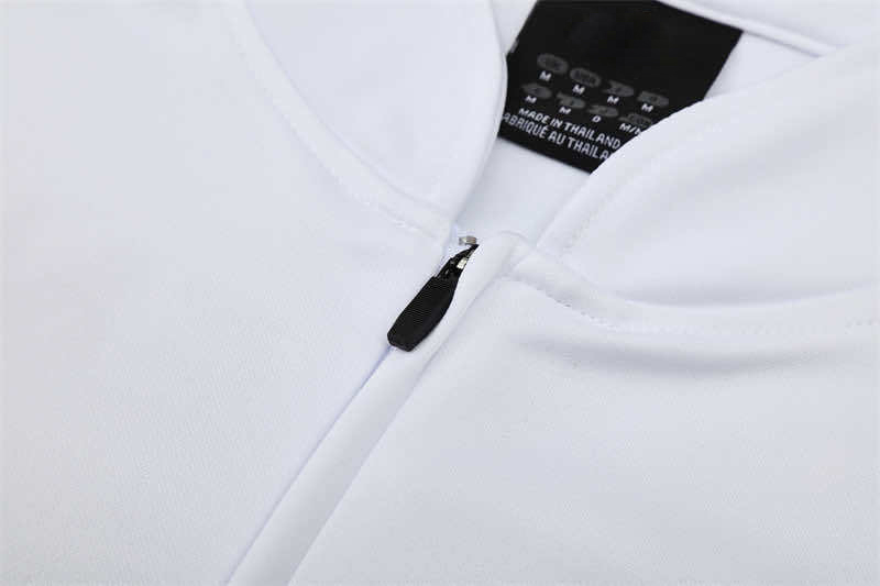 0304 season Real Madrid CF white Half pull training suit