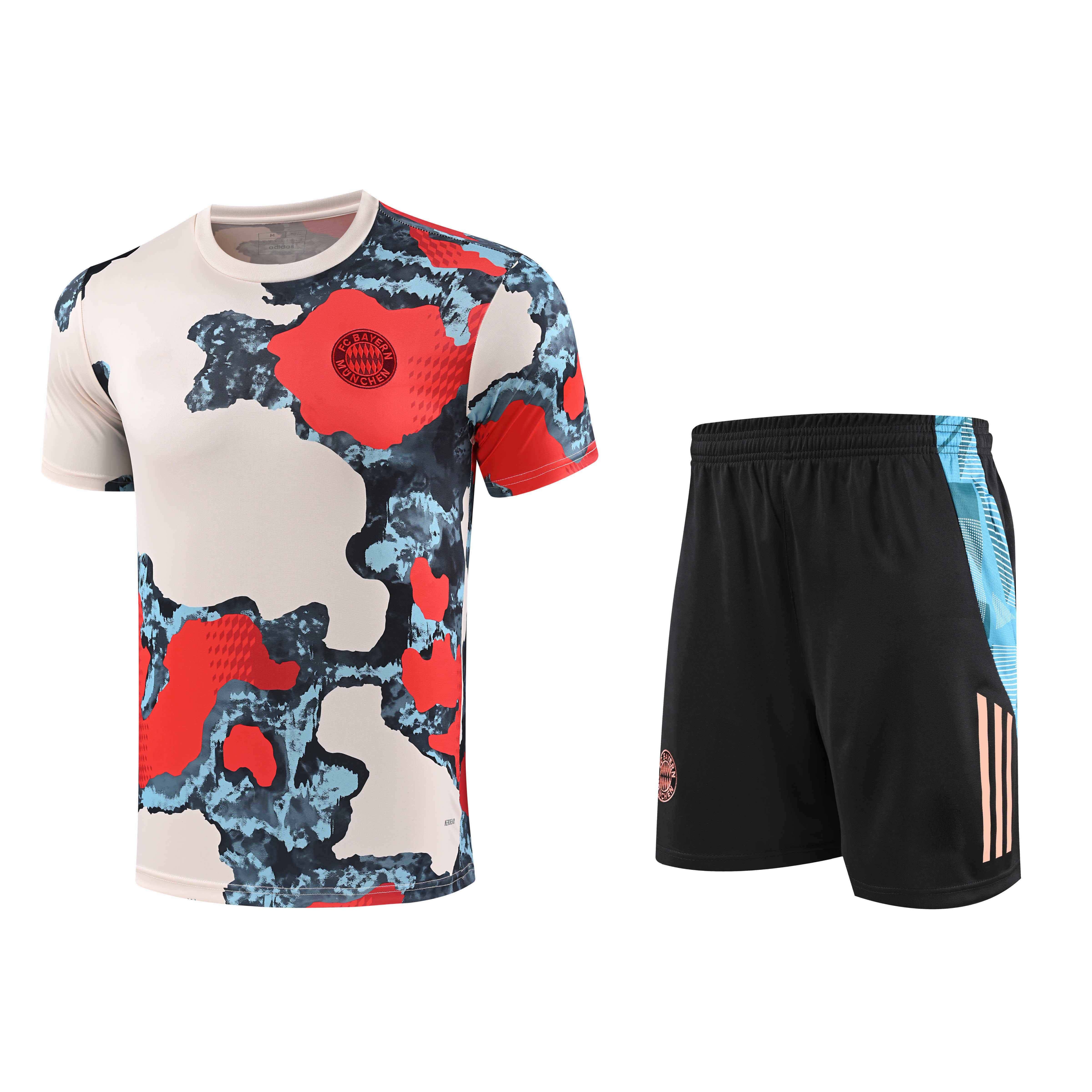 2526 season Fußball-Club Bayern München Training clothes suit Short sleeve Fan version
