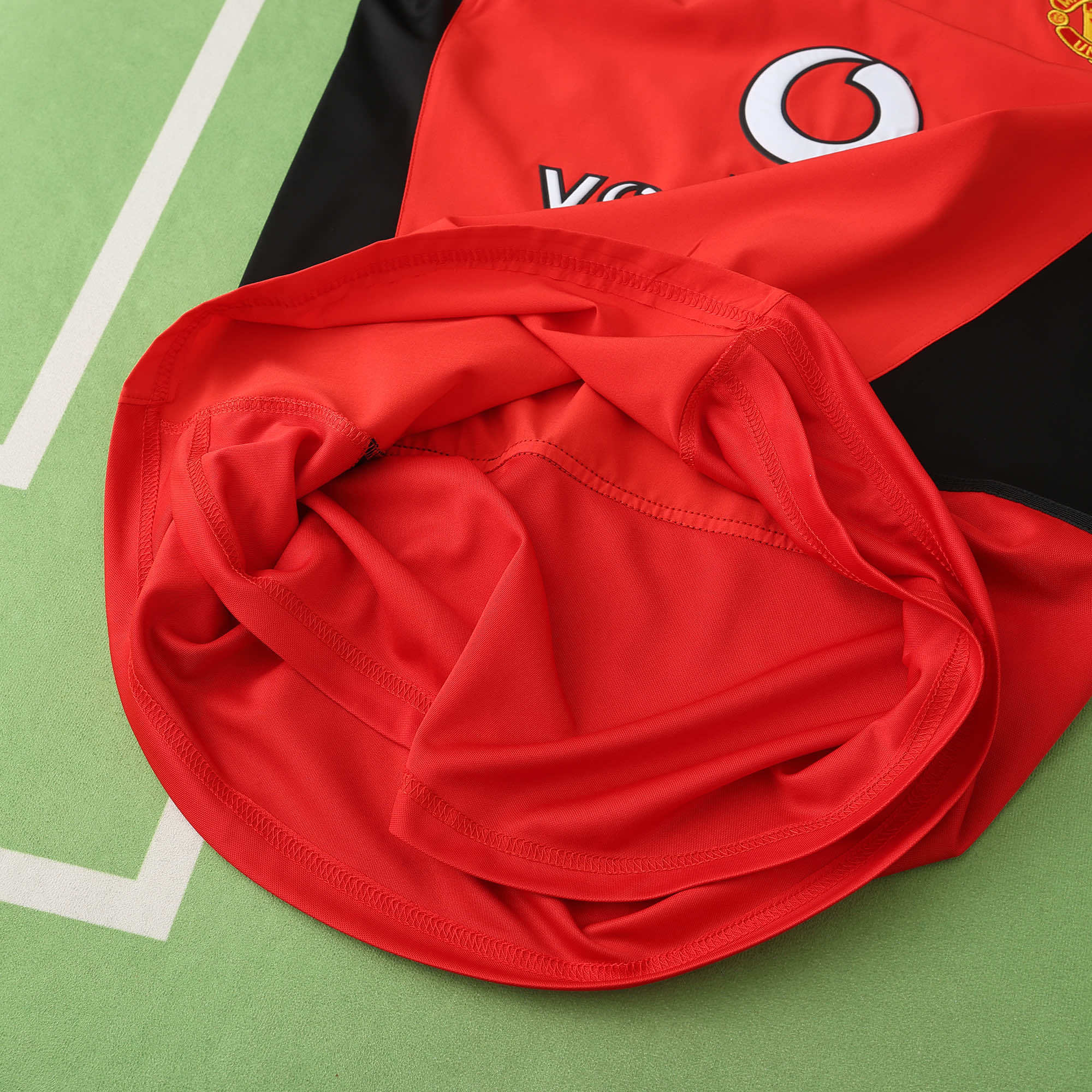 0204 season Manchester United F.C. home retro Fan version