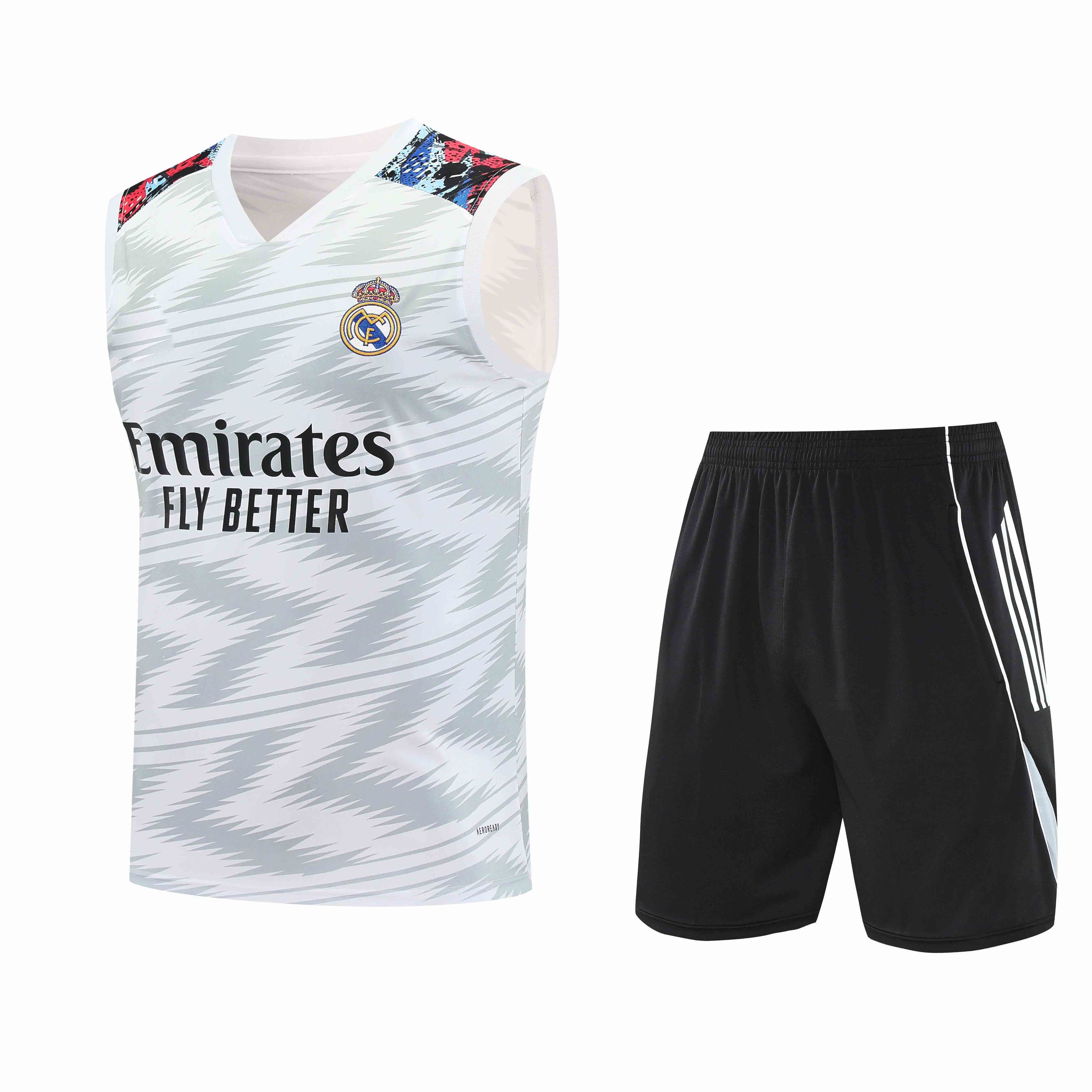 2526 season Real Madrid CF Training clothes suit vest Fan version