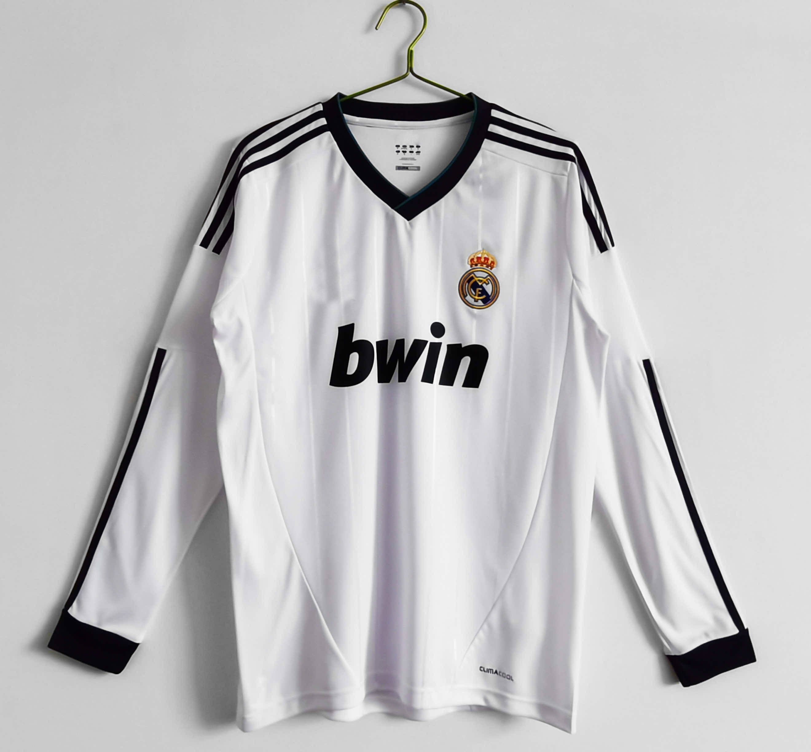 1213 season Real Madrid home Long sleeved retro Fan version