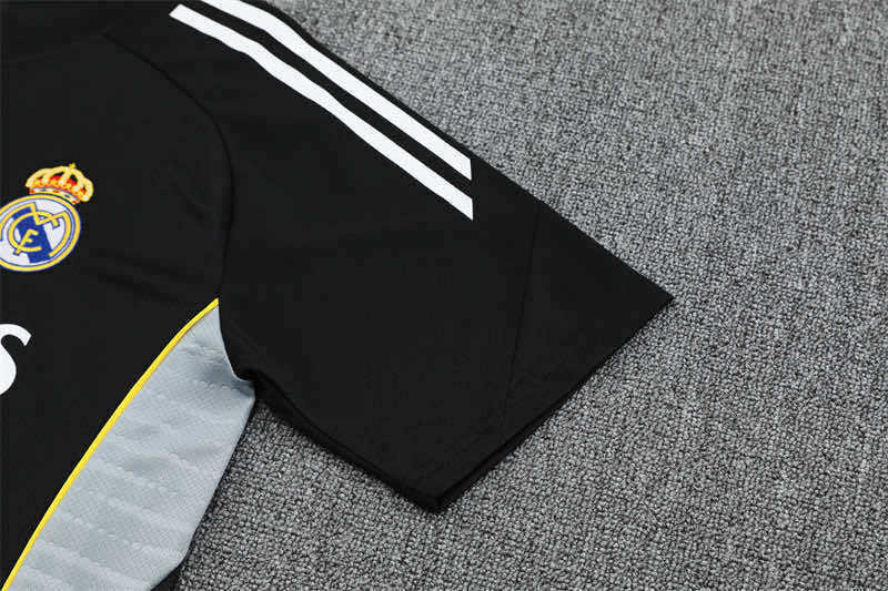 2526 season Real Madrid CF Training clothes suit Short sleeve Fan version