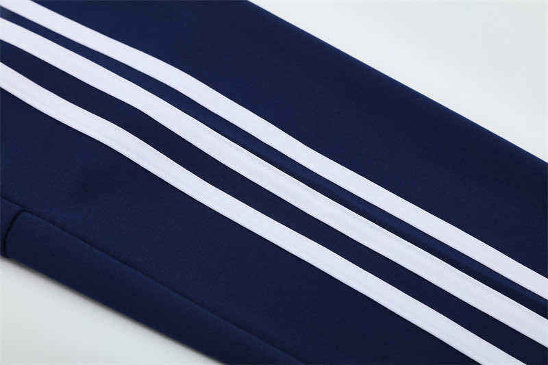 1213 season Real Madrid CF royal blue Half pull training suit