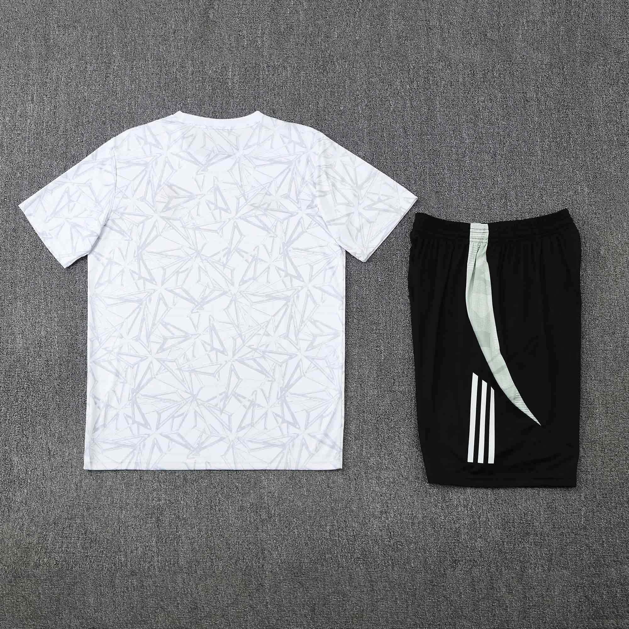 2526 season Real Madrid CF Training clothes suit Short sleeve Fan version