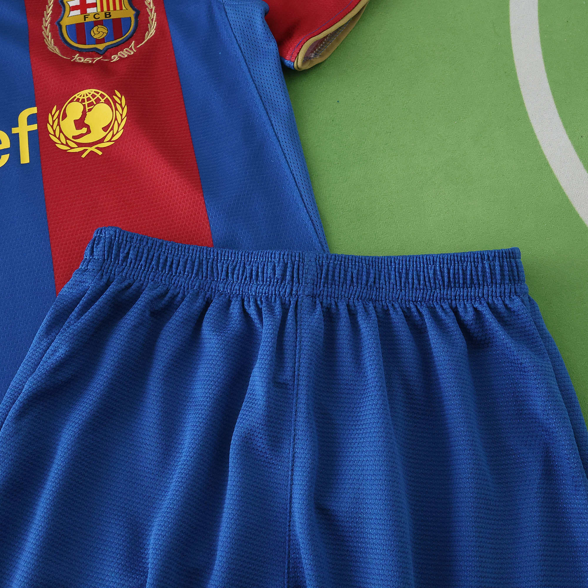 0708 FC Barcelona / Barça home retro Kids kit