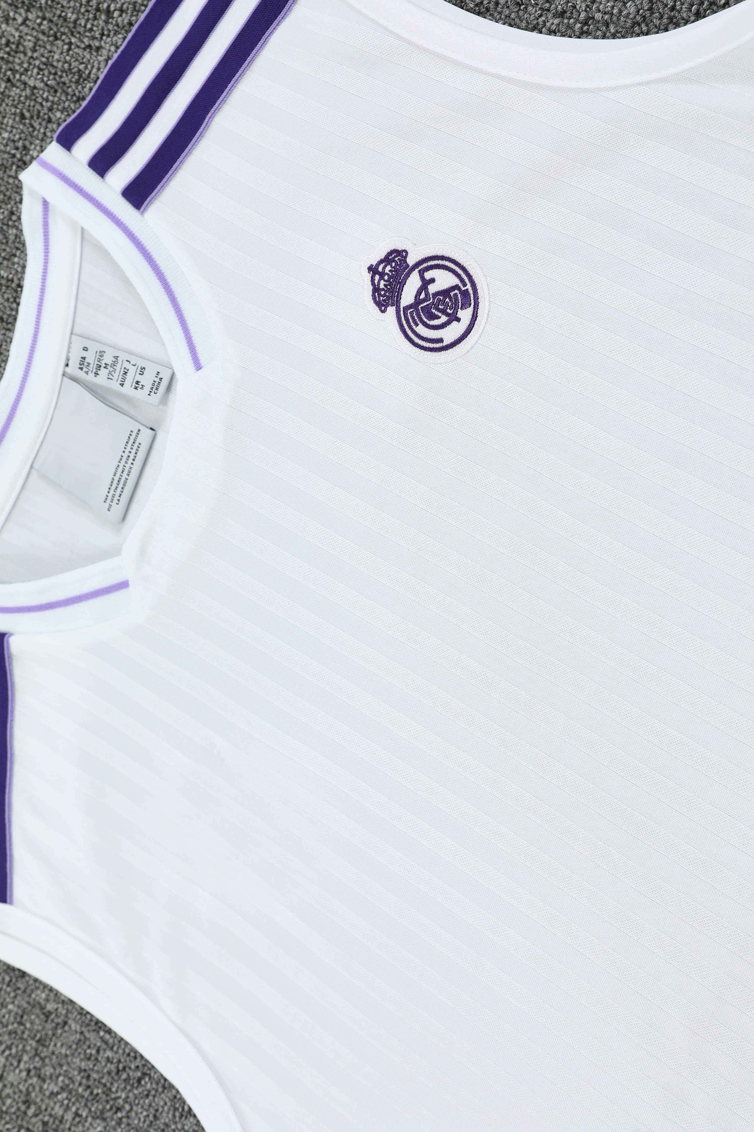 2526 season Real Madrid CF Training clothes suit vest Fan version