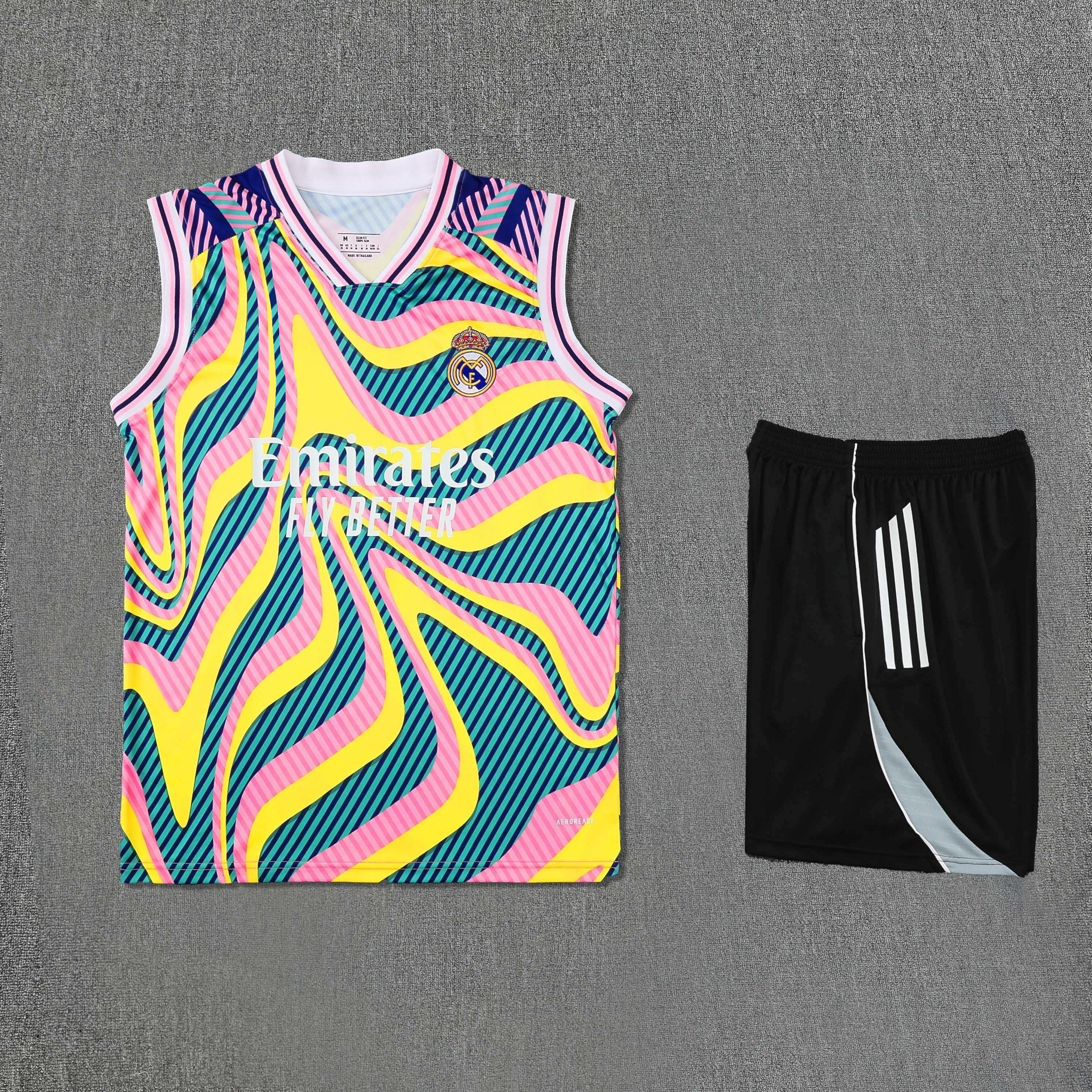 2526 season Real Madrid CF Training clothes suit vest Fan version