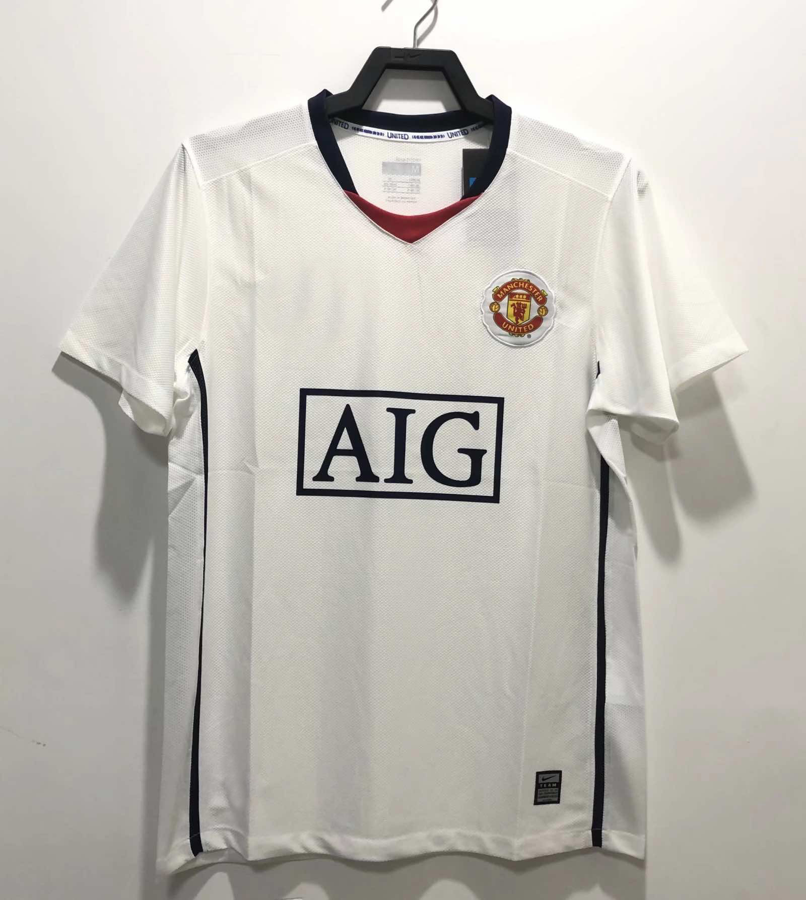 0809 season Manchester United away retro Fan version