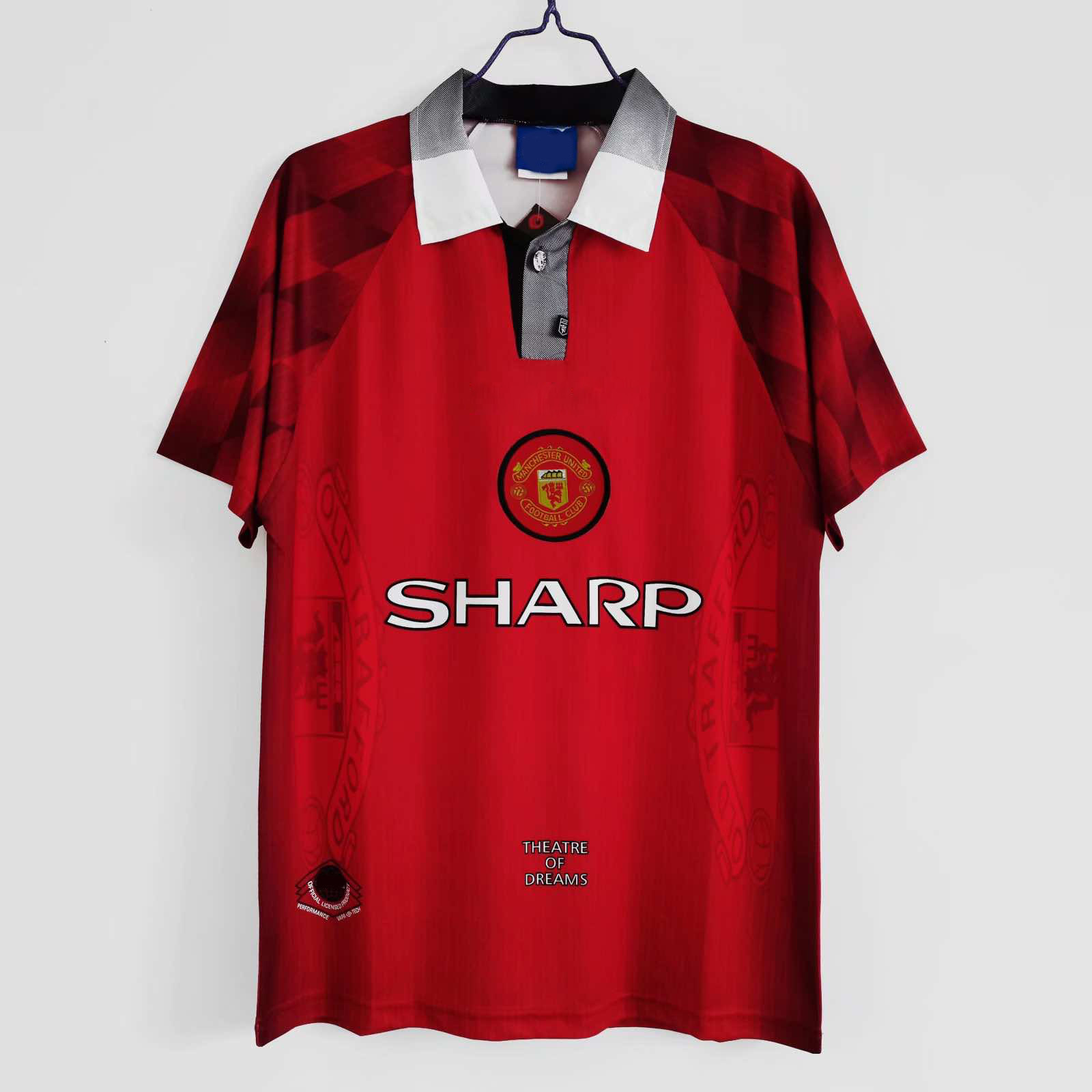 9697 season Manchester United home retro Fan version