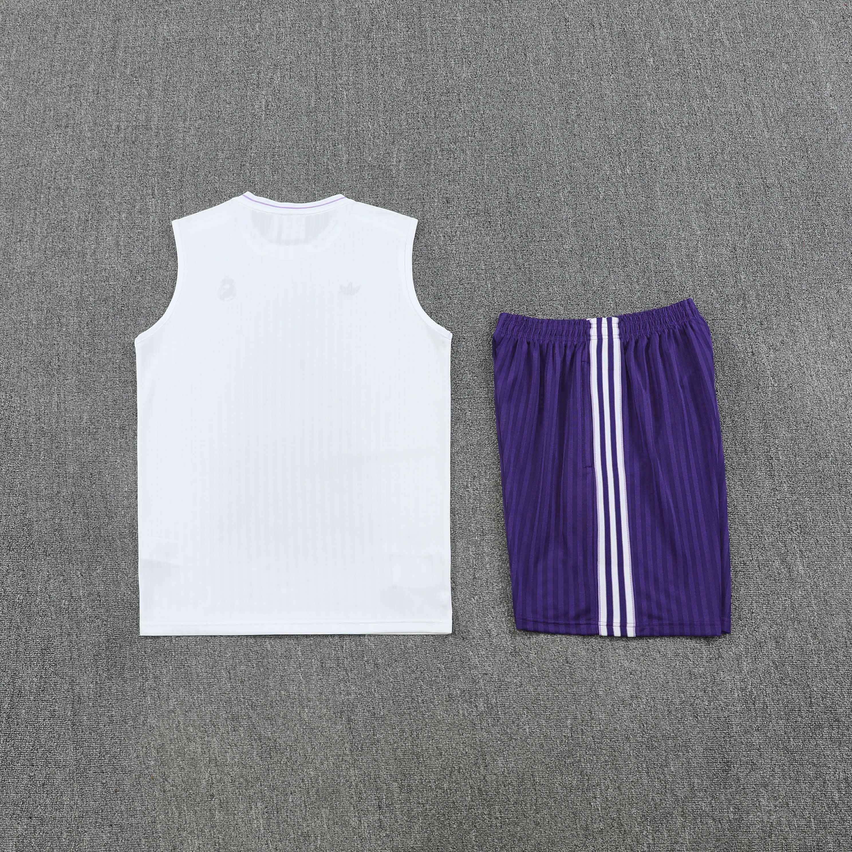 2526 season Real Madrid CF Training clothes suit vest Fan version