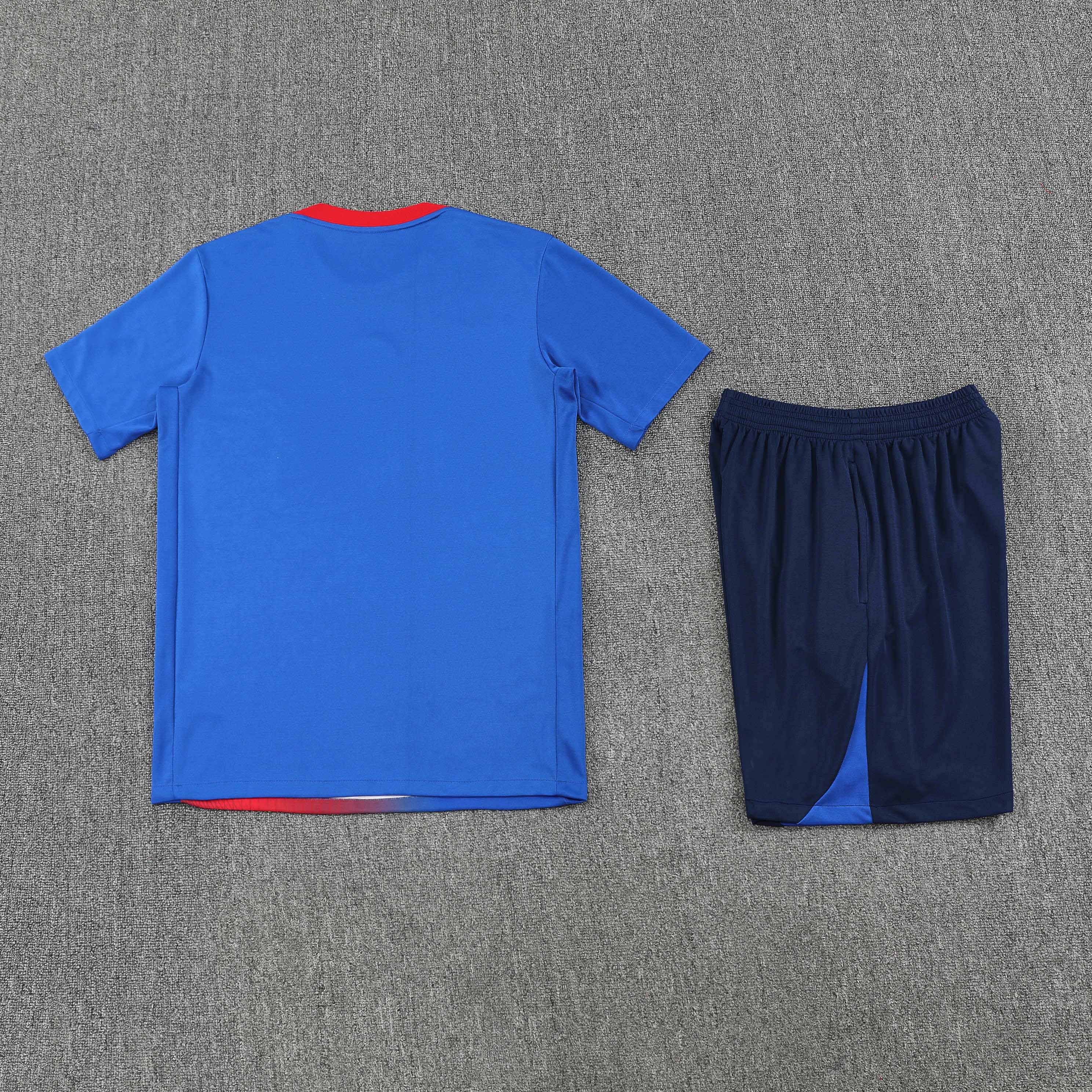 2526 season Paris Saint-Germain F.C. Training clothes suit Short sleeve Fan version