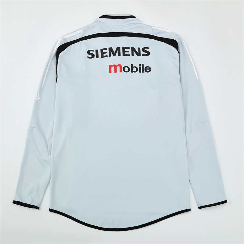 0405 season Real Madrid CF light gray Half pull training suit