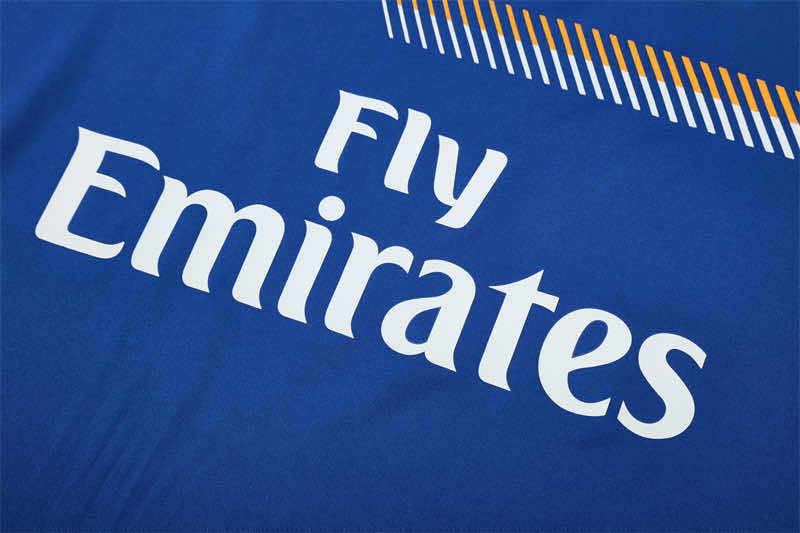 1314 season Real Madrid CF blue Half pull training suit