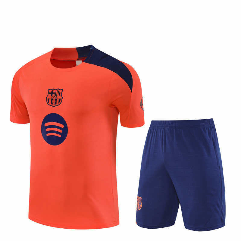2526 season FC Barcelona / Barça Training clothes suit Short sleeve Fan version