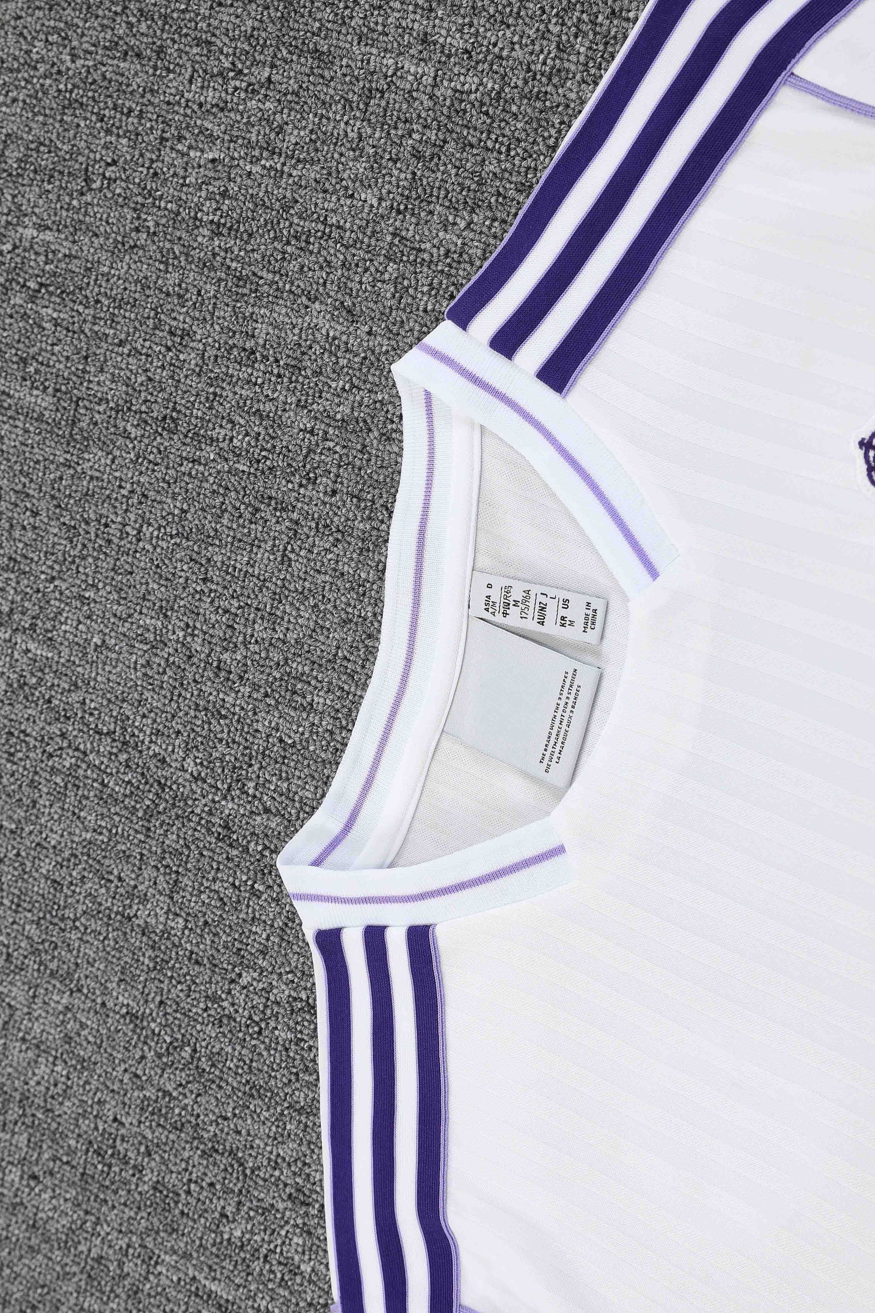 2526 season Real Madrid CF Training clothes suit Short sleeve Fan version